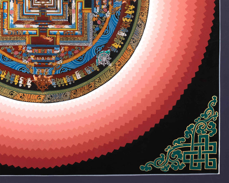 Kalachakra Mandala Thangka for Mediation Practice | Embrace the Transformative Power With Mandala | Tibetan Art