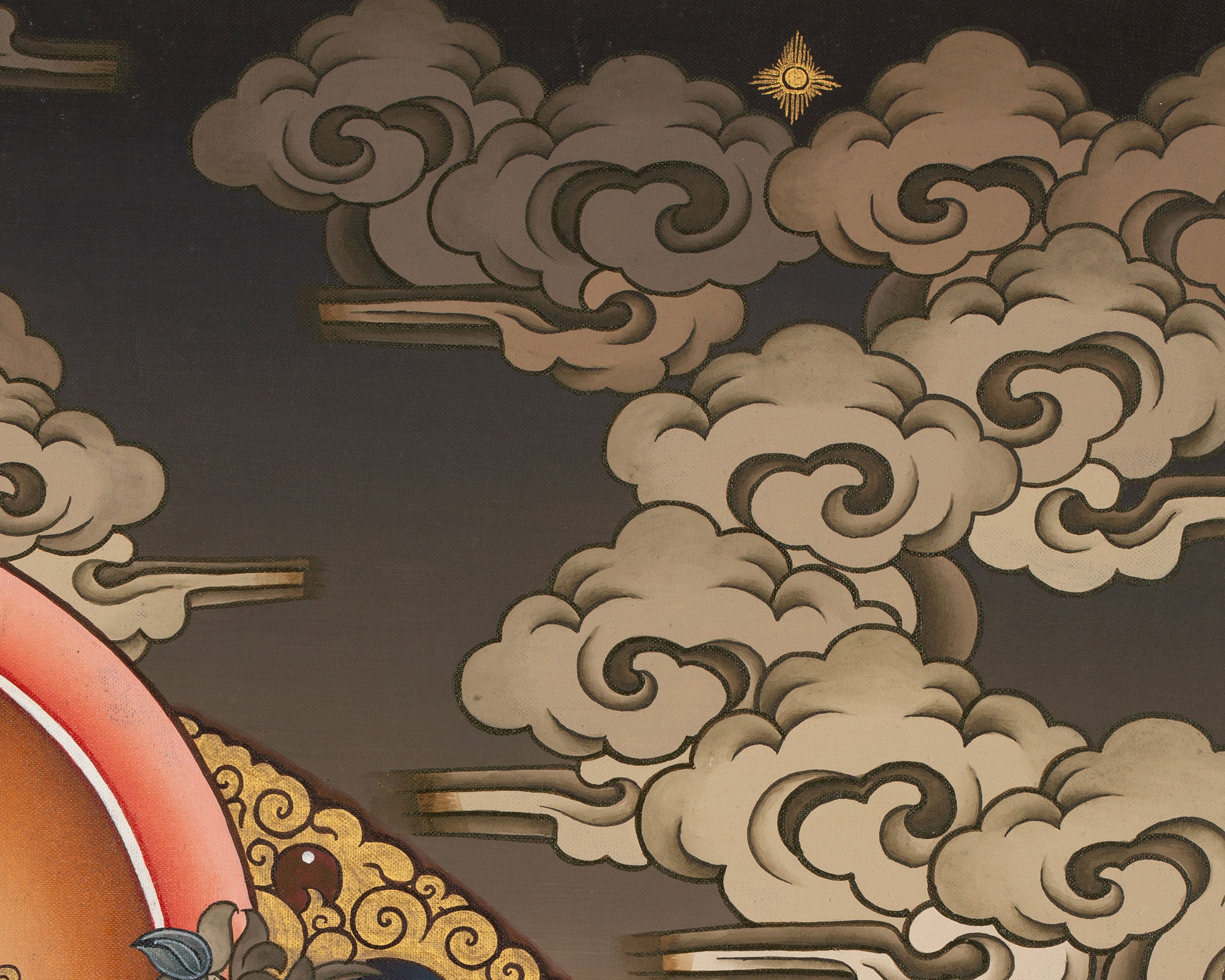 Tibetan White Tara Thangka | Female Bodhisattva Art | Wall Decors
