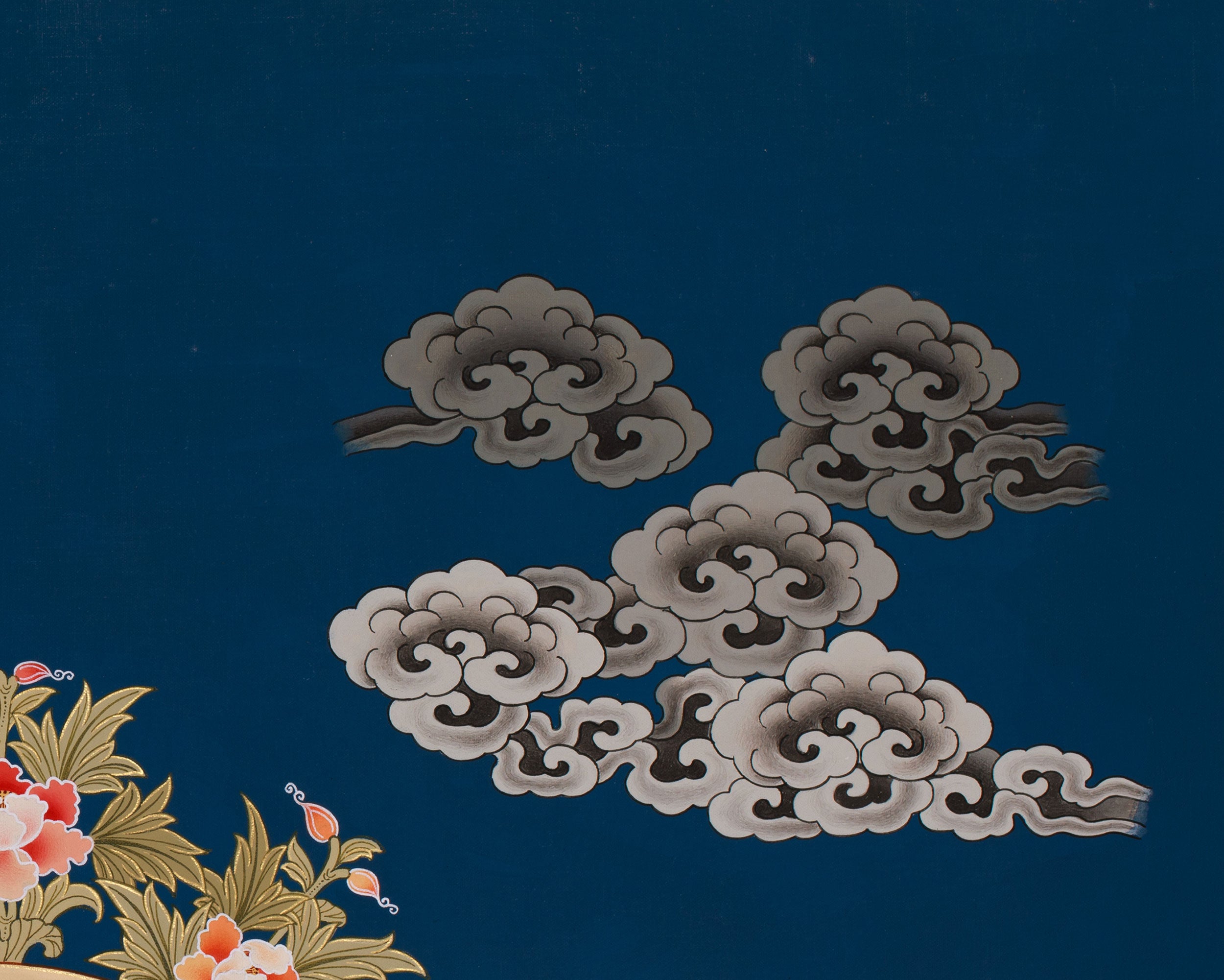 Compassionate Buddha Chenrezig (Avalokiteshvara) Thangka | Deity of Mercy, Wisdom & Enlightened Activity