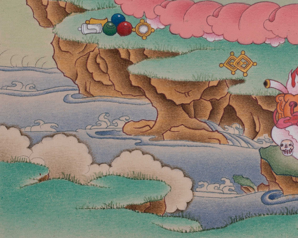 Vajrayogini Traditional Thangka | Sacred Himalayan Art of Wisdom and Transformation