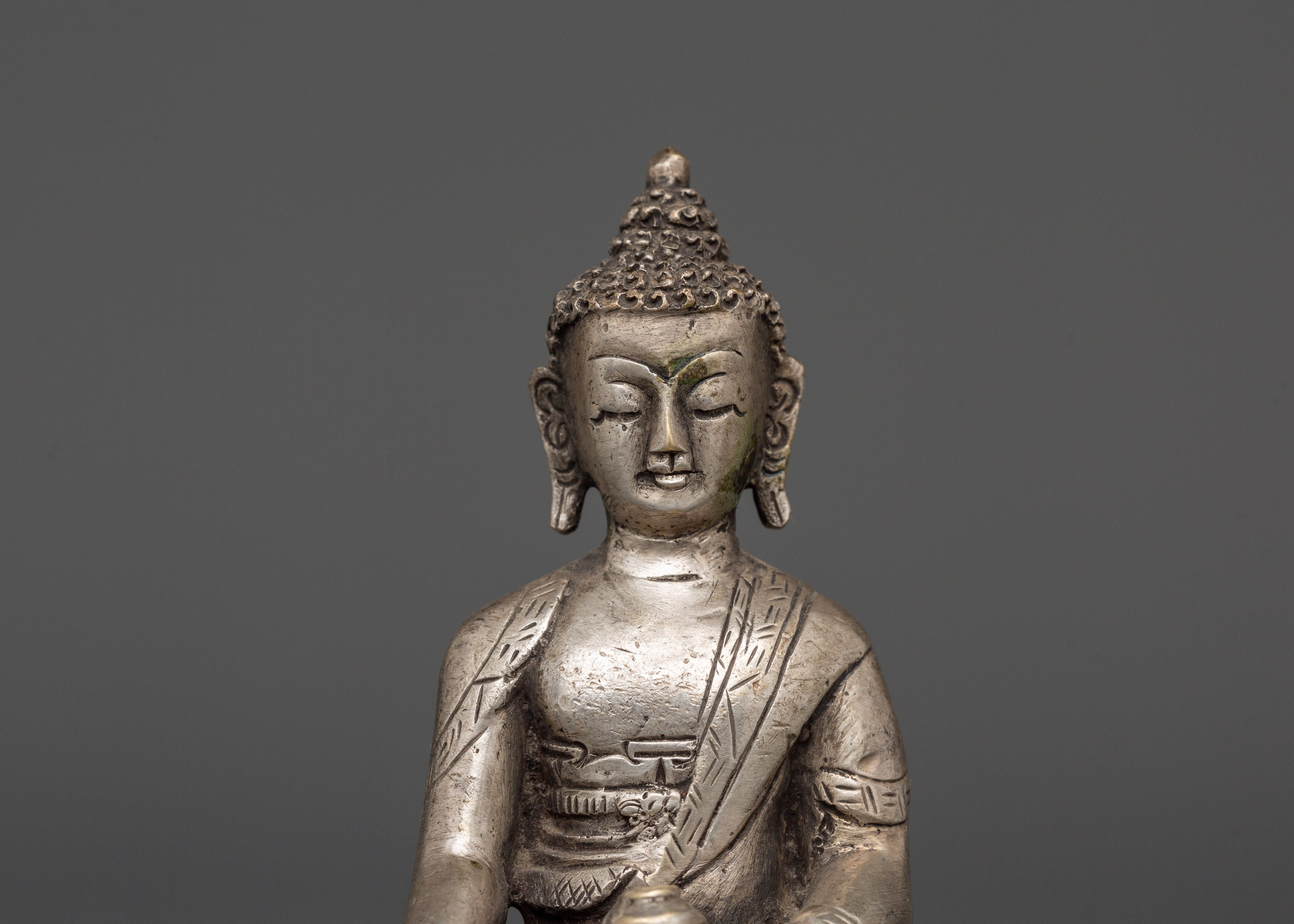 Tibetan Deity of Generosity Ratnasambhava Buddha Statue