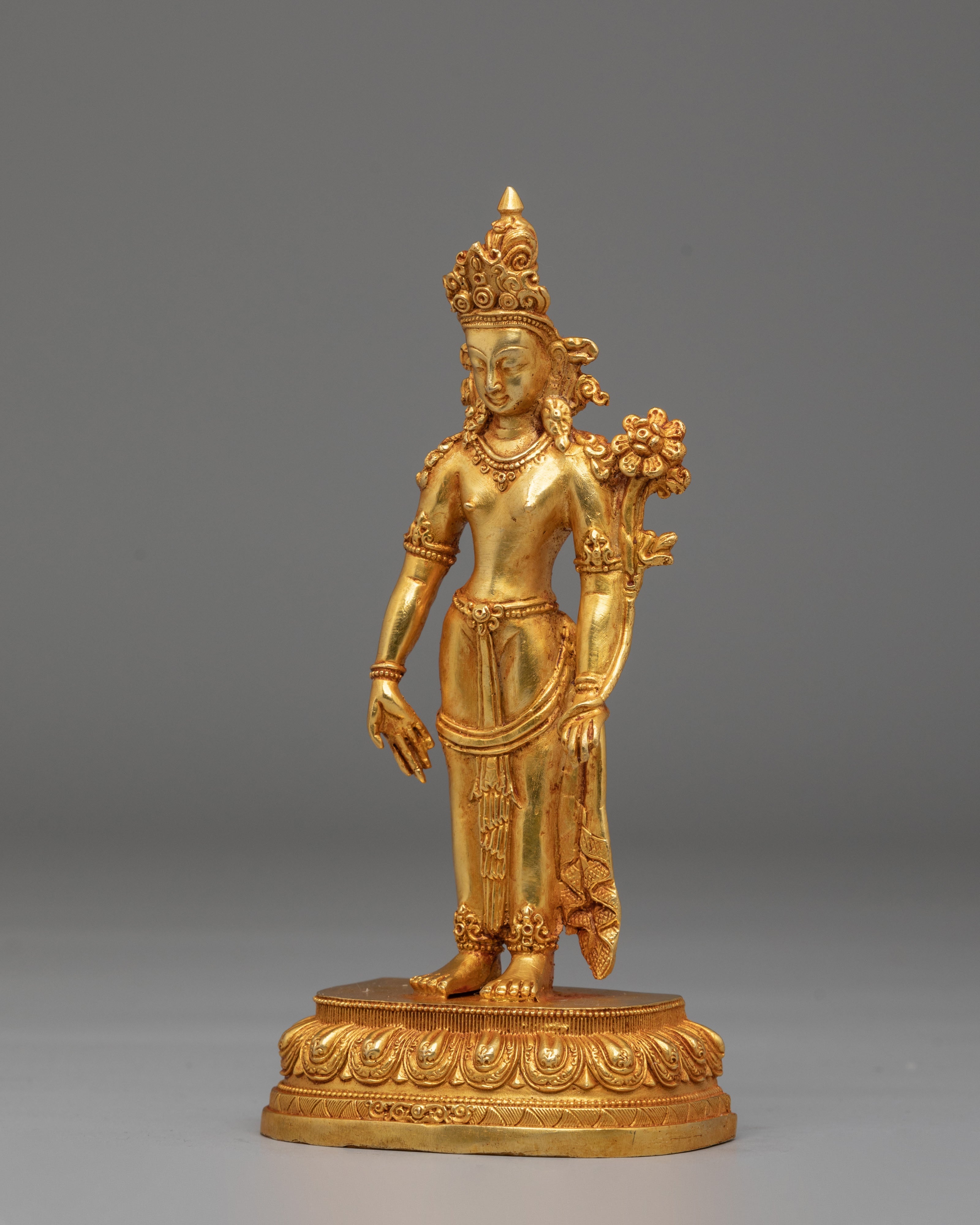 Handcrafted Lokeshwor Buddhist Statue | Divine Figure for Spiritual Decor