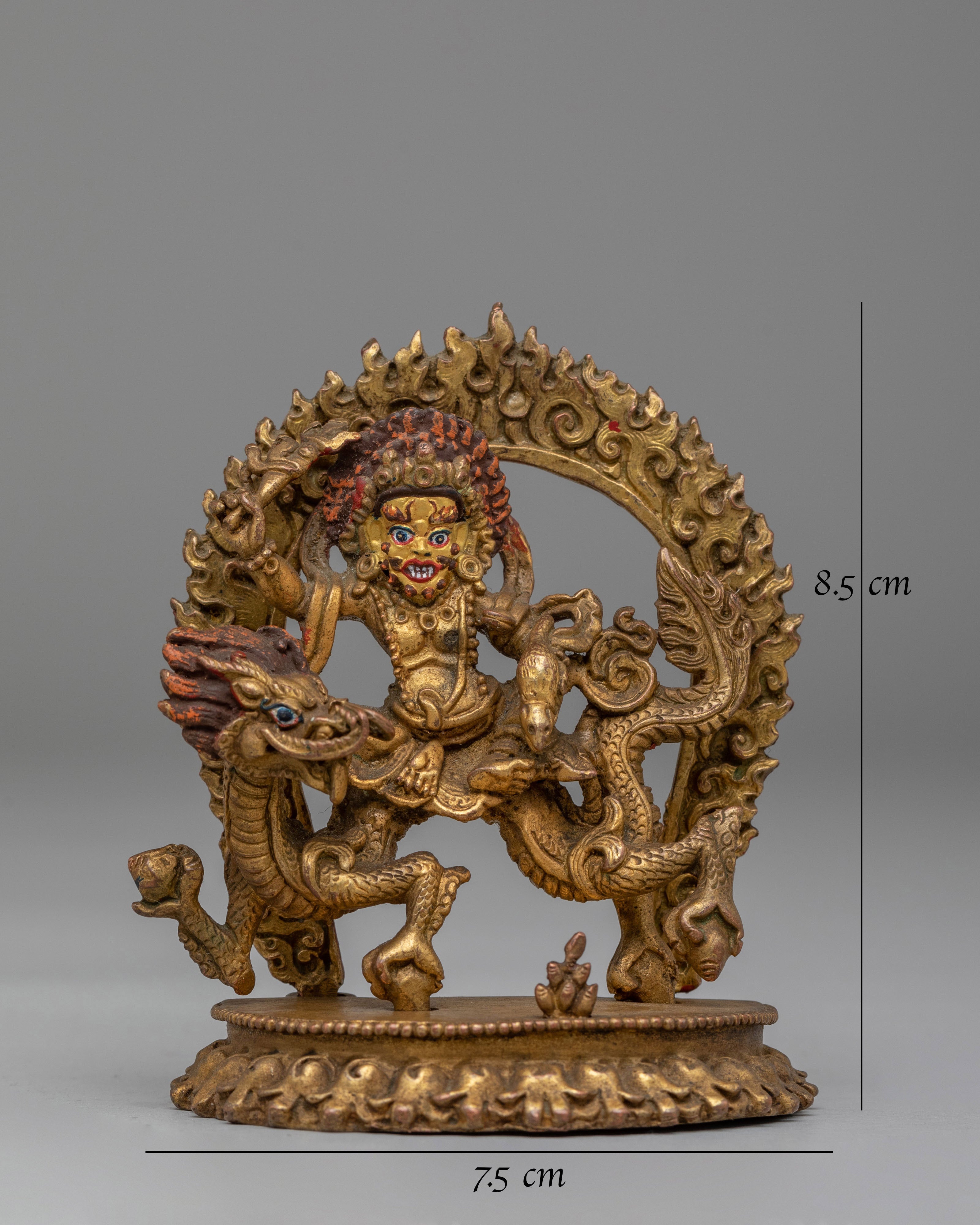 Himalayan White Dzambhala Statue | Symbol of Abundance