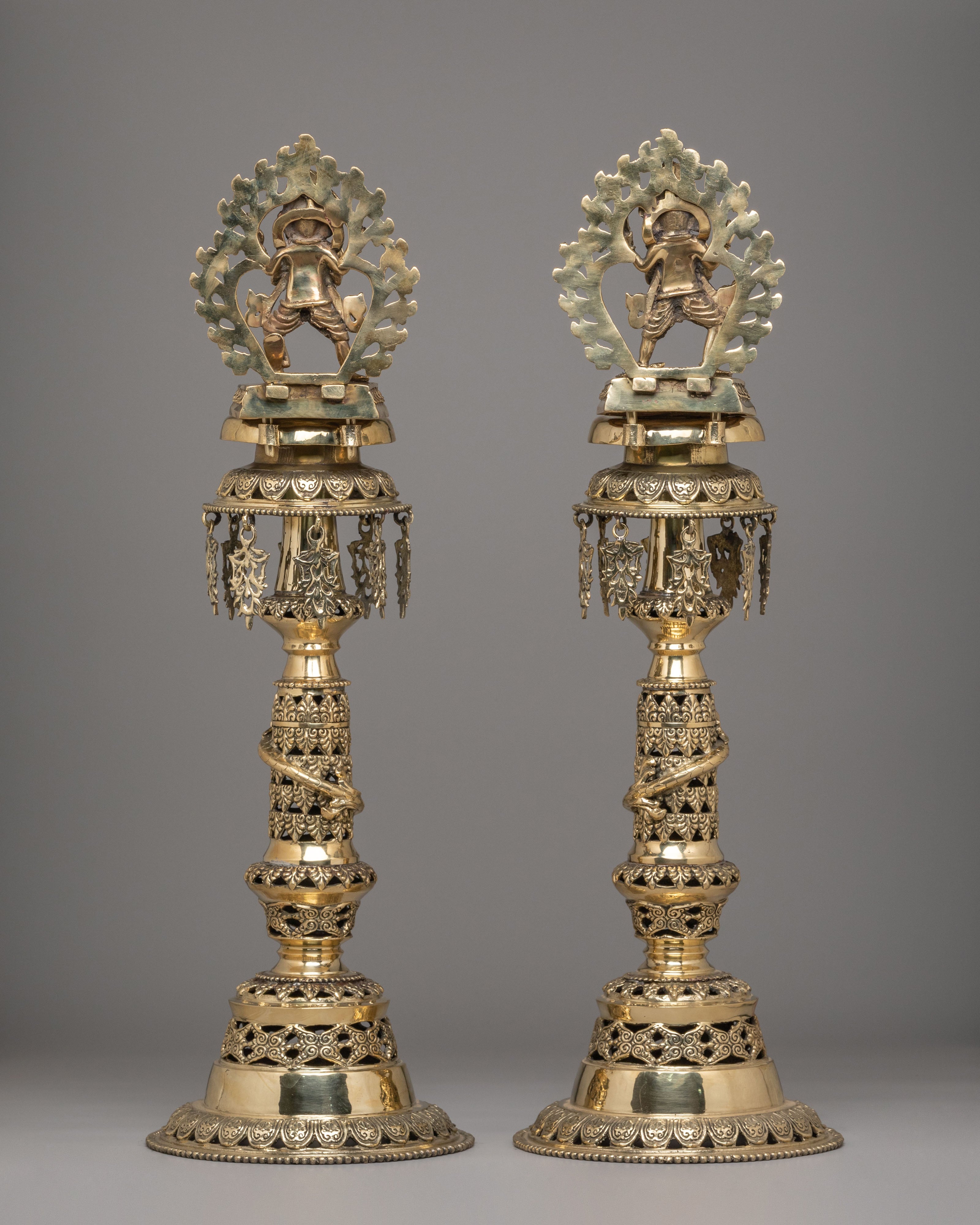 Divine Oil Lamp Set | For Meditation and Spiritual Decor