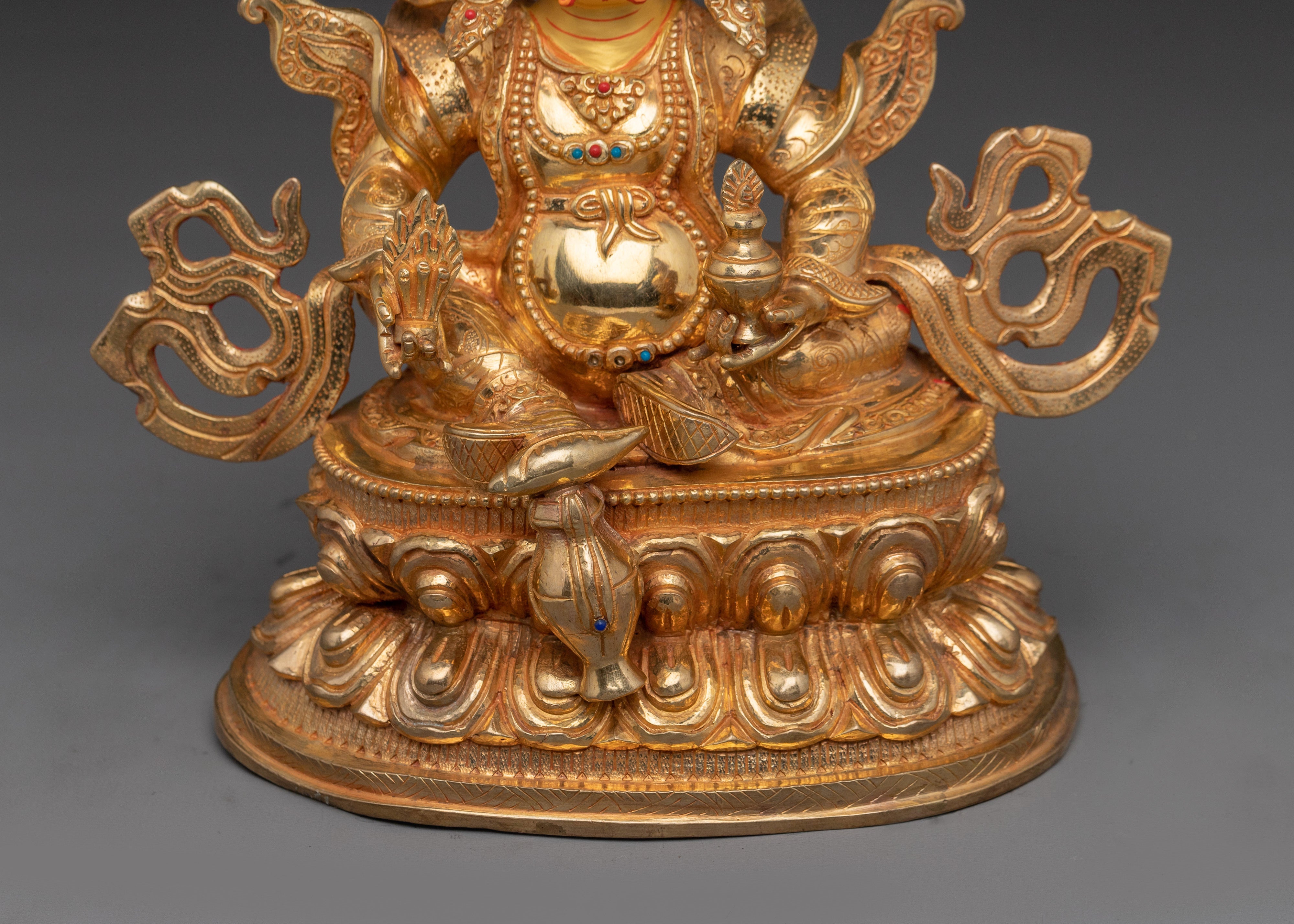 Dzambhala – Embodiment of Prosperity Statue | Tibetan Wealth Deity