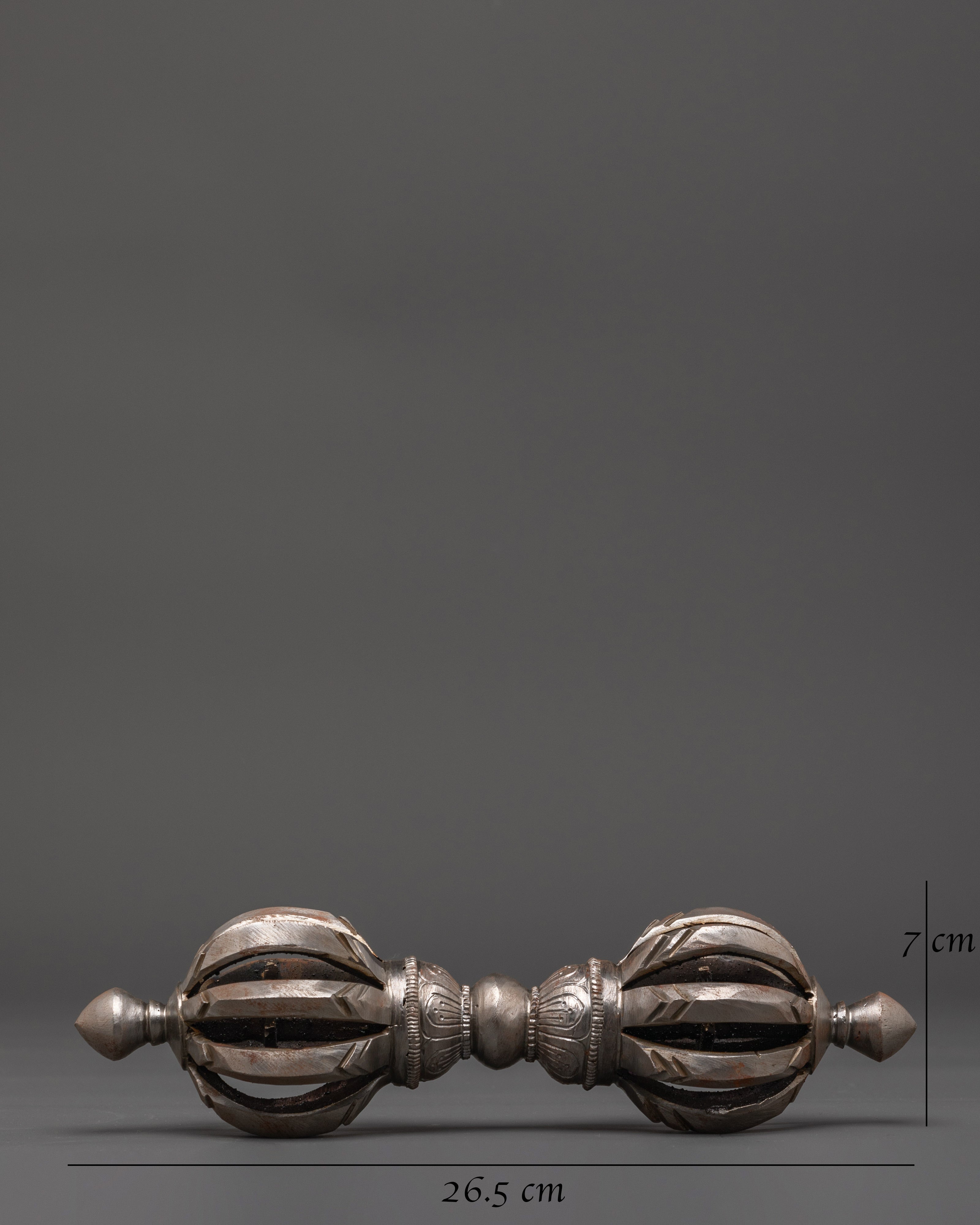 Handmade Vajra | Iron Body Ritual Tool for Spiritual Strength & Protection