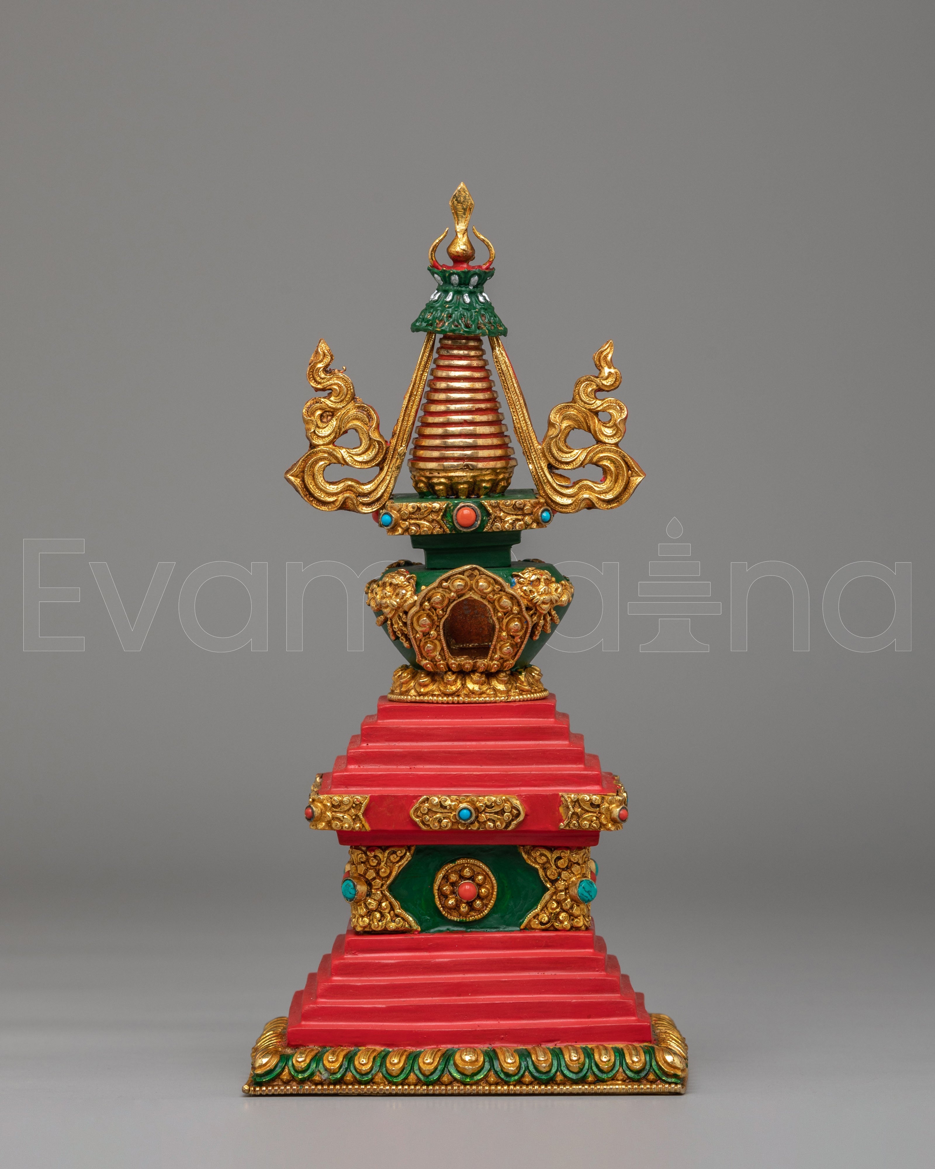Handcrafted Enlightenment Stupa 