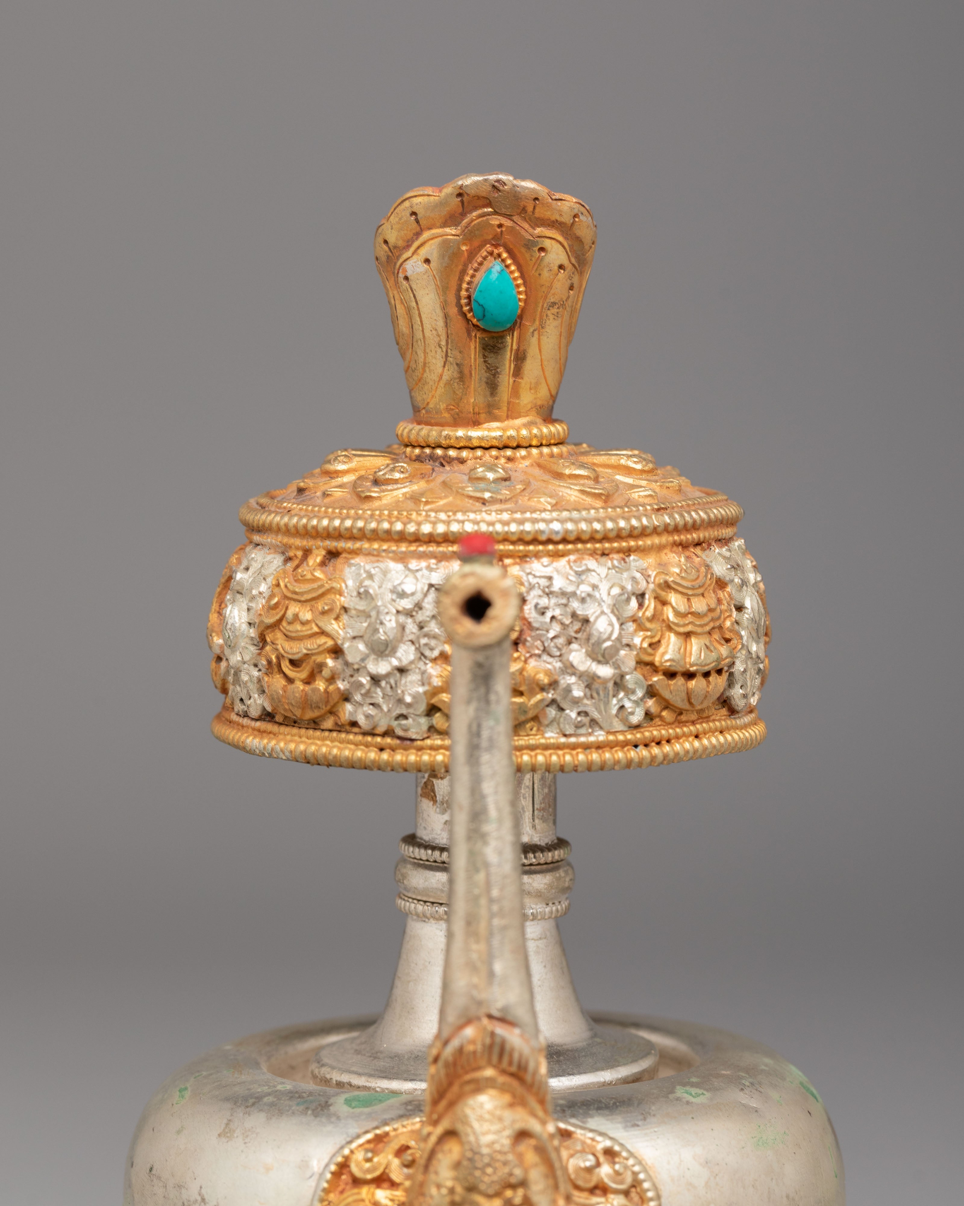 Handmade Tibetan Ritual Bhumba | Traditional Himalayan Vessel