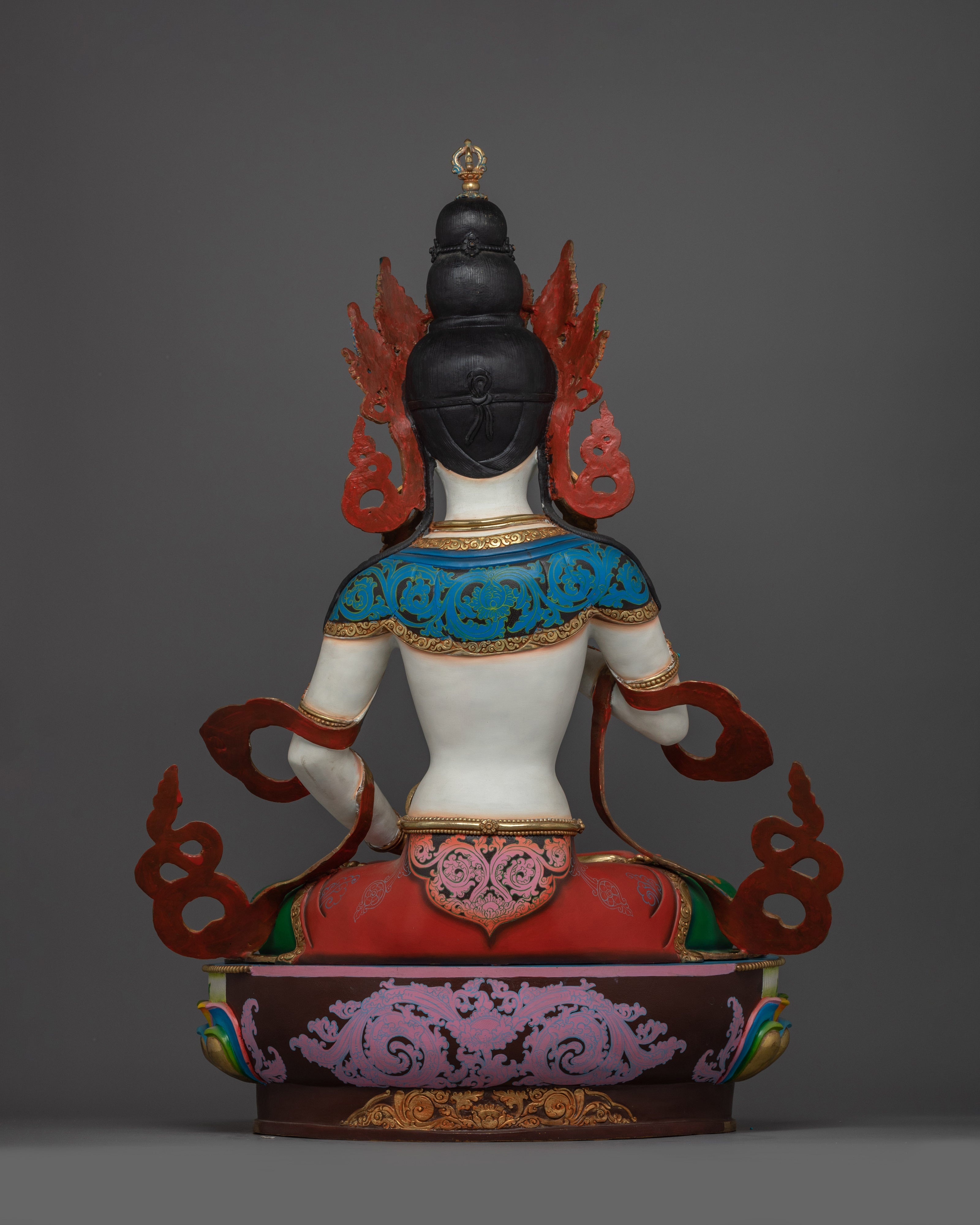 Guru Vajrasattva 100-Syllable Mantra Practice Statue | Tibetan Bodhisattva of Purification & Spiritual Renewal