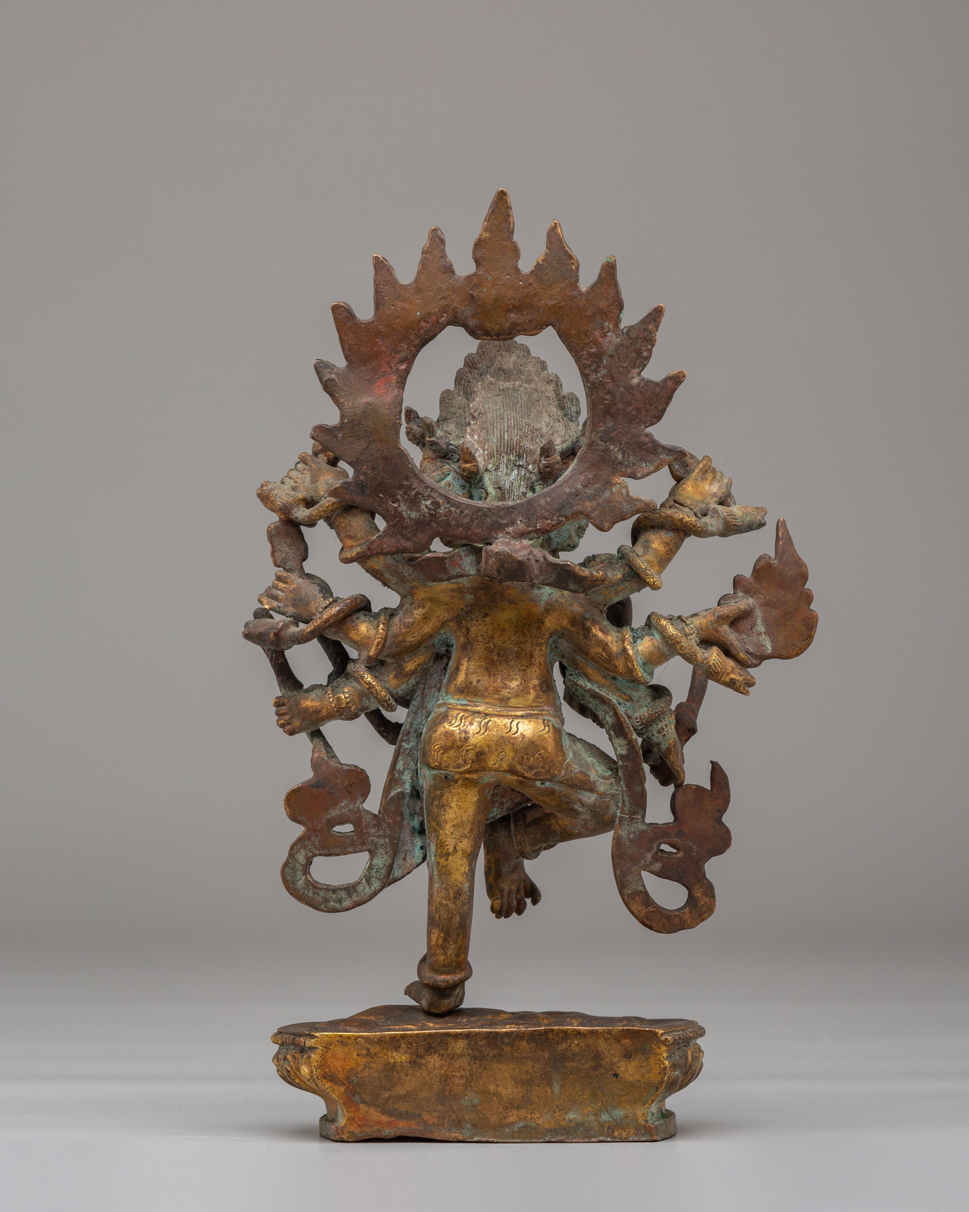 Traditional Ucchusma Figurine | Buddhist Purification Deity