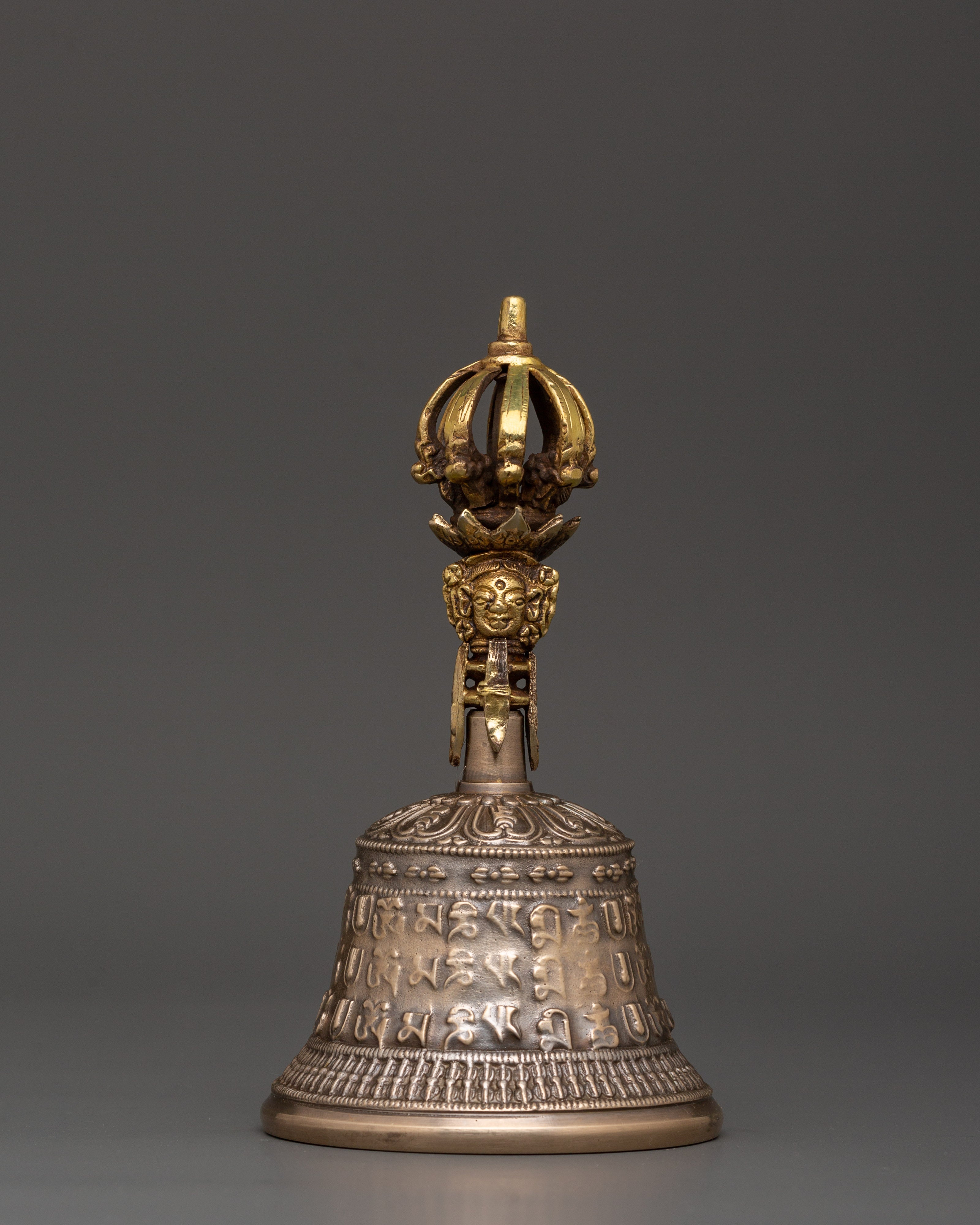 Brass Vajra and Bell Set for Ritual Use | Symbol of Wisdom