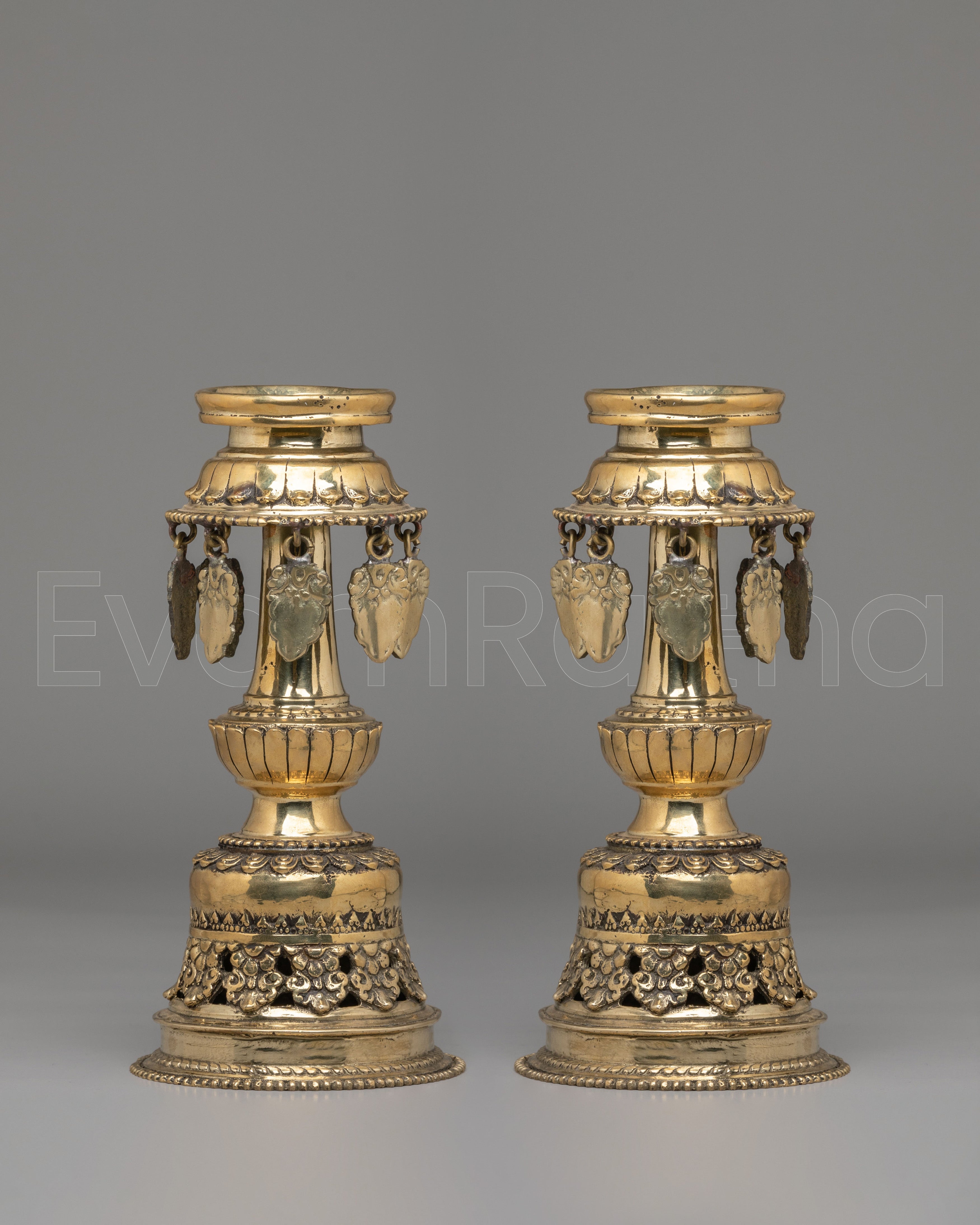Traditional Panas Oil Lamp Set