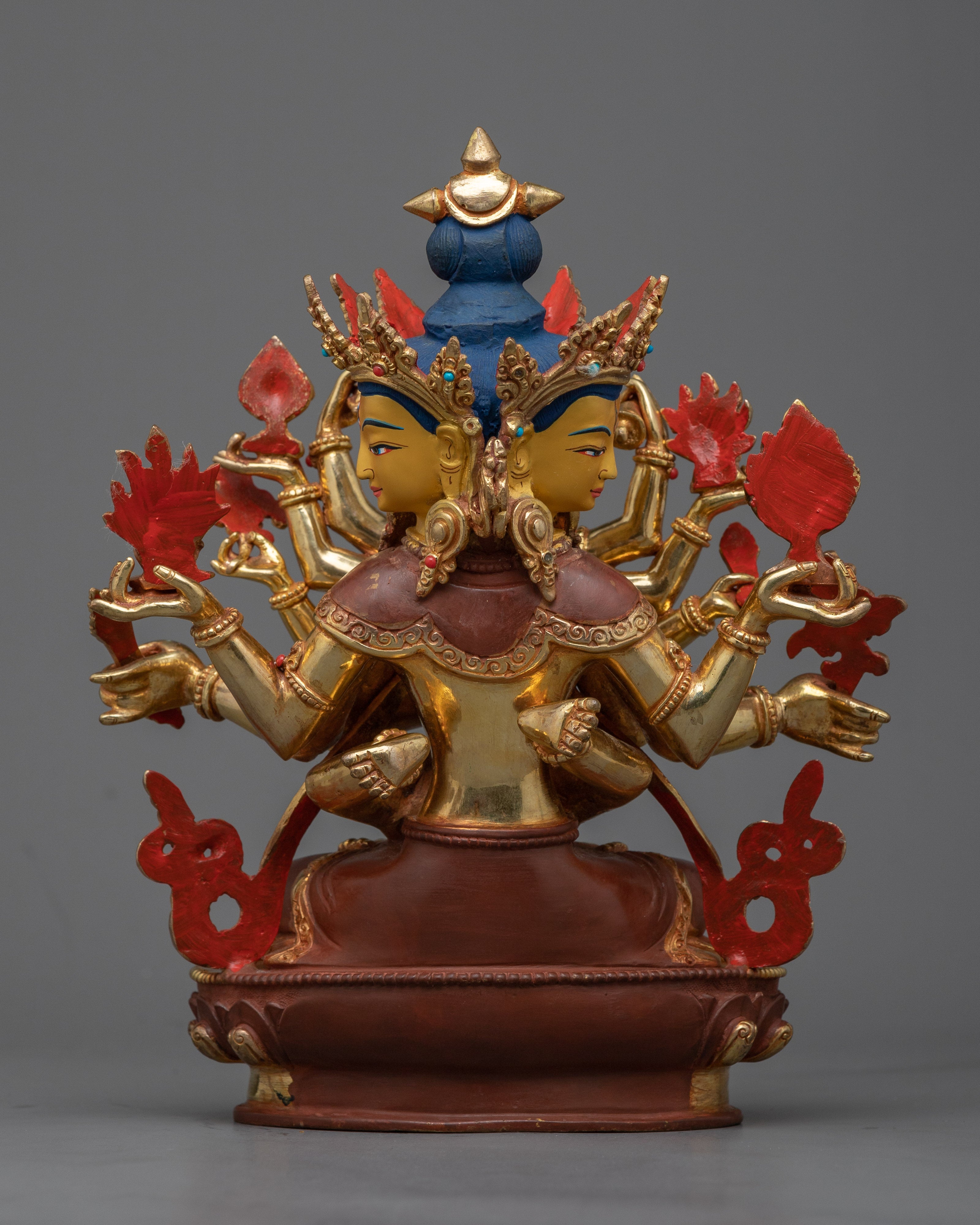 Guhyasamaja Statue From Nepal | Encounter Divine Harmony