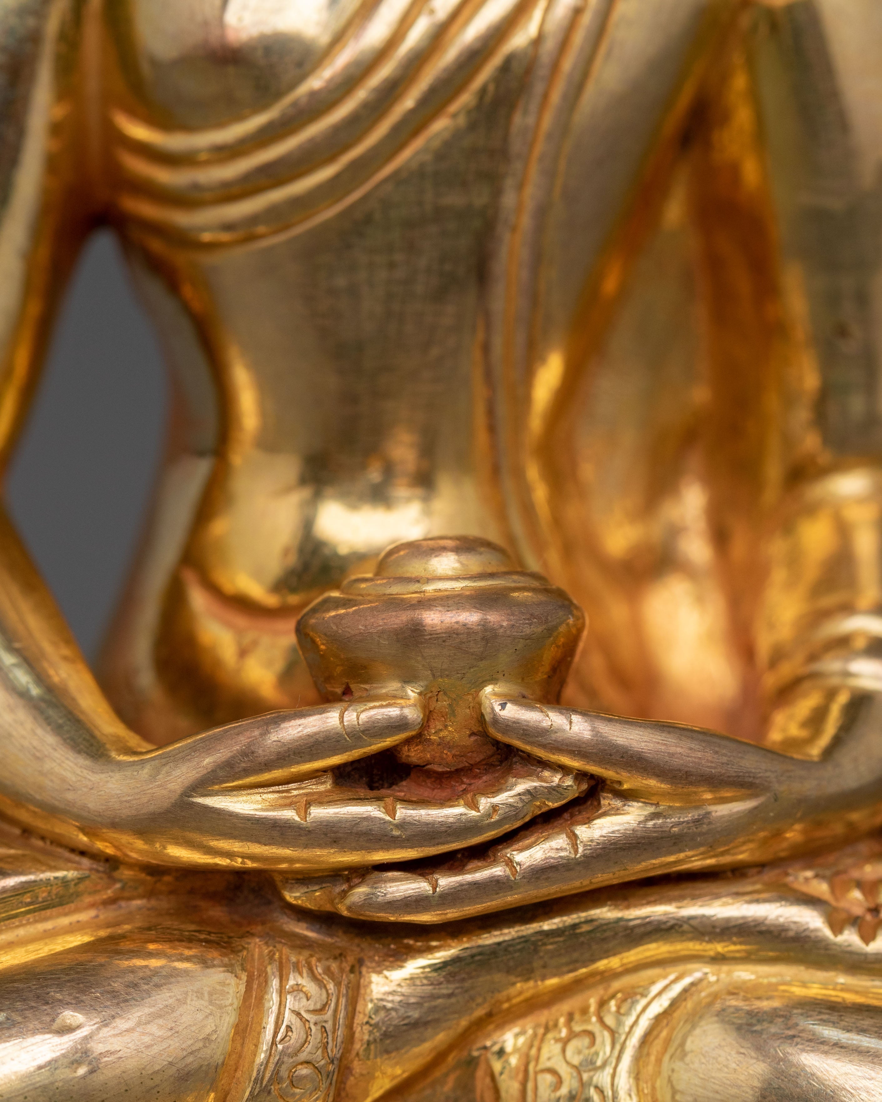 Himalayan Amitabha Buddha Altar Statue | Buddha of Infinite Light