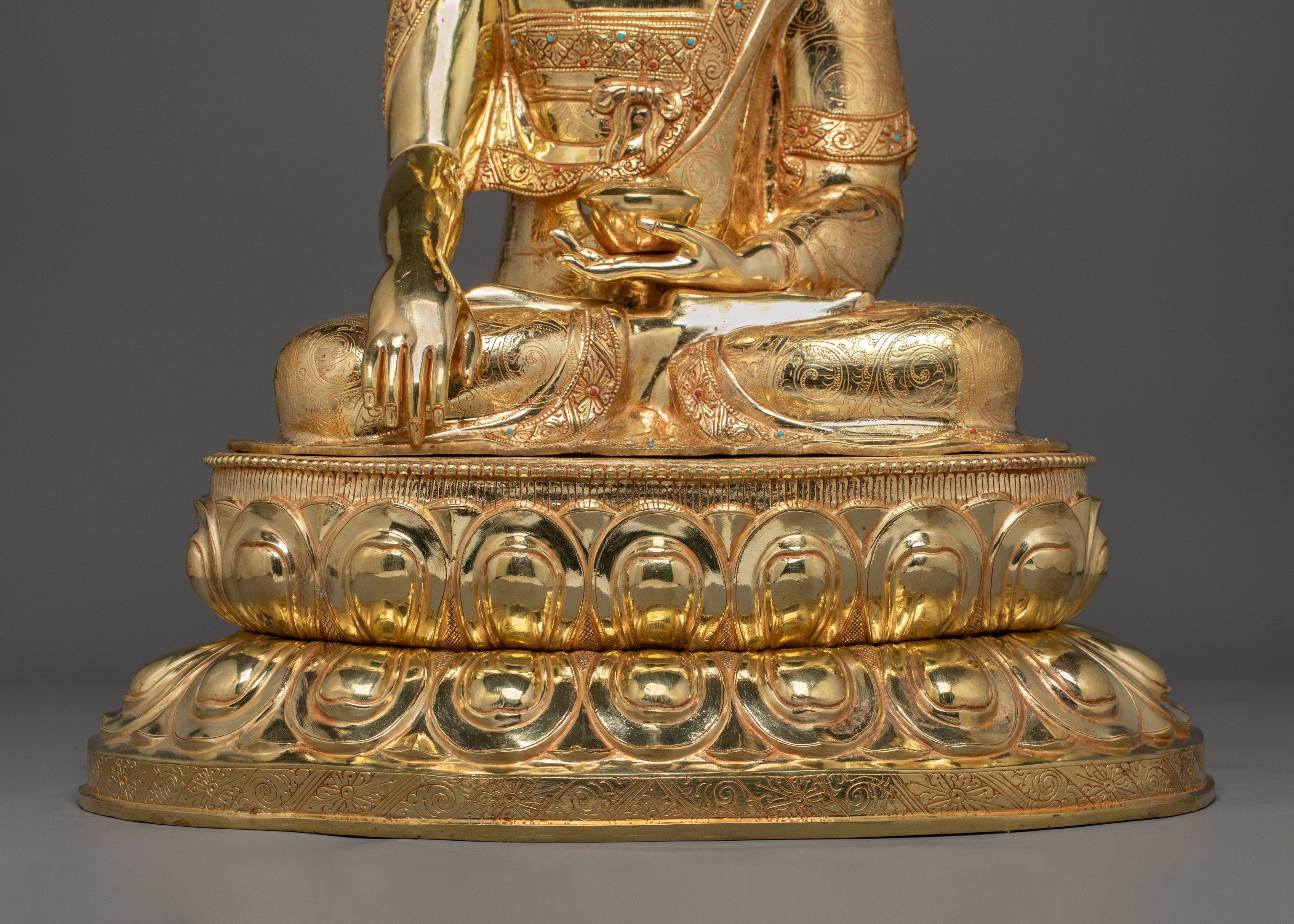 Serene Shakyamuni Buddha Artwork | Enlightenment Symbol Gautama Buddha