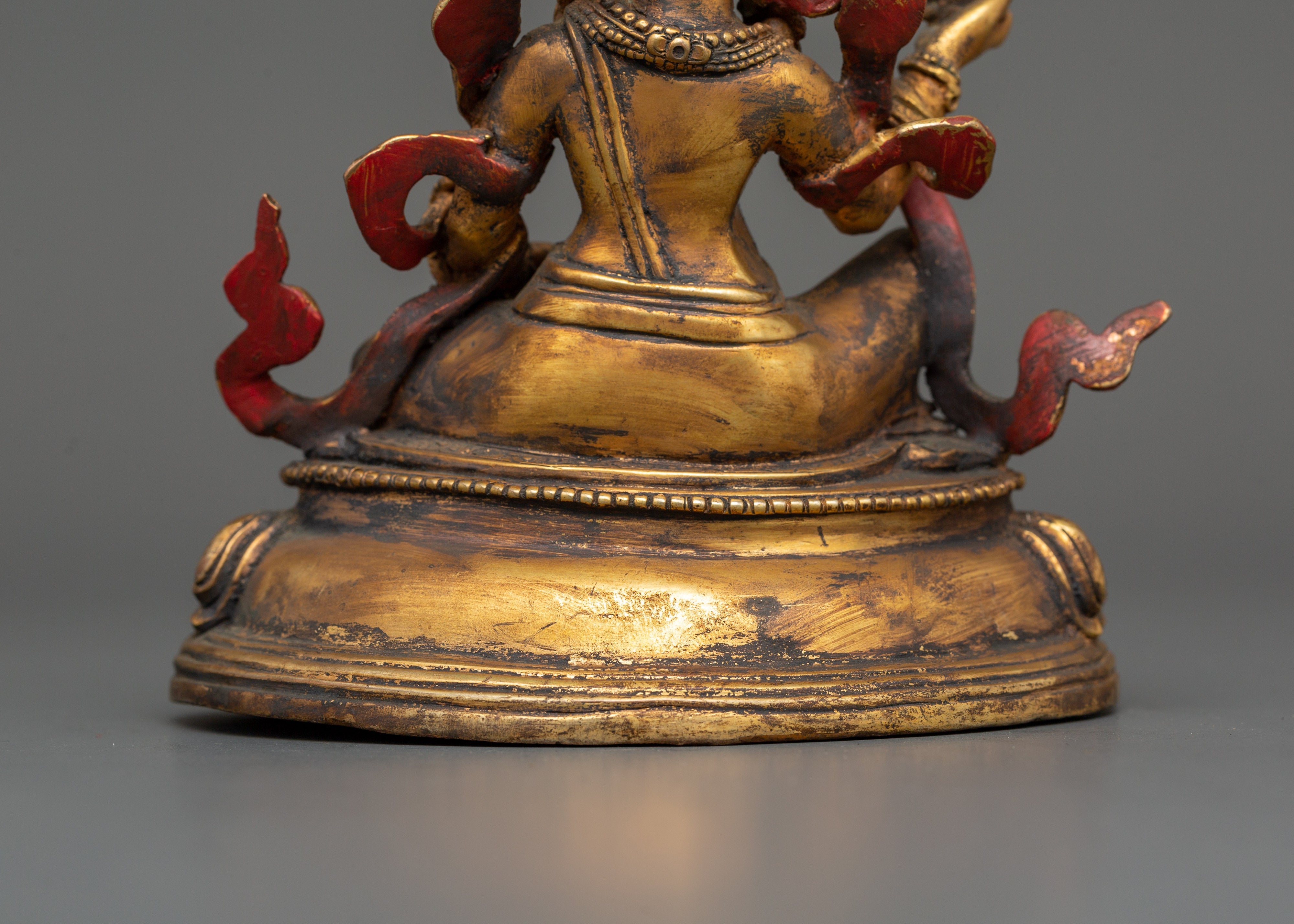 Chatur Maharaj Set | Majestic Gold-Plated Copper Statues for Divine Blessings