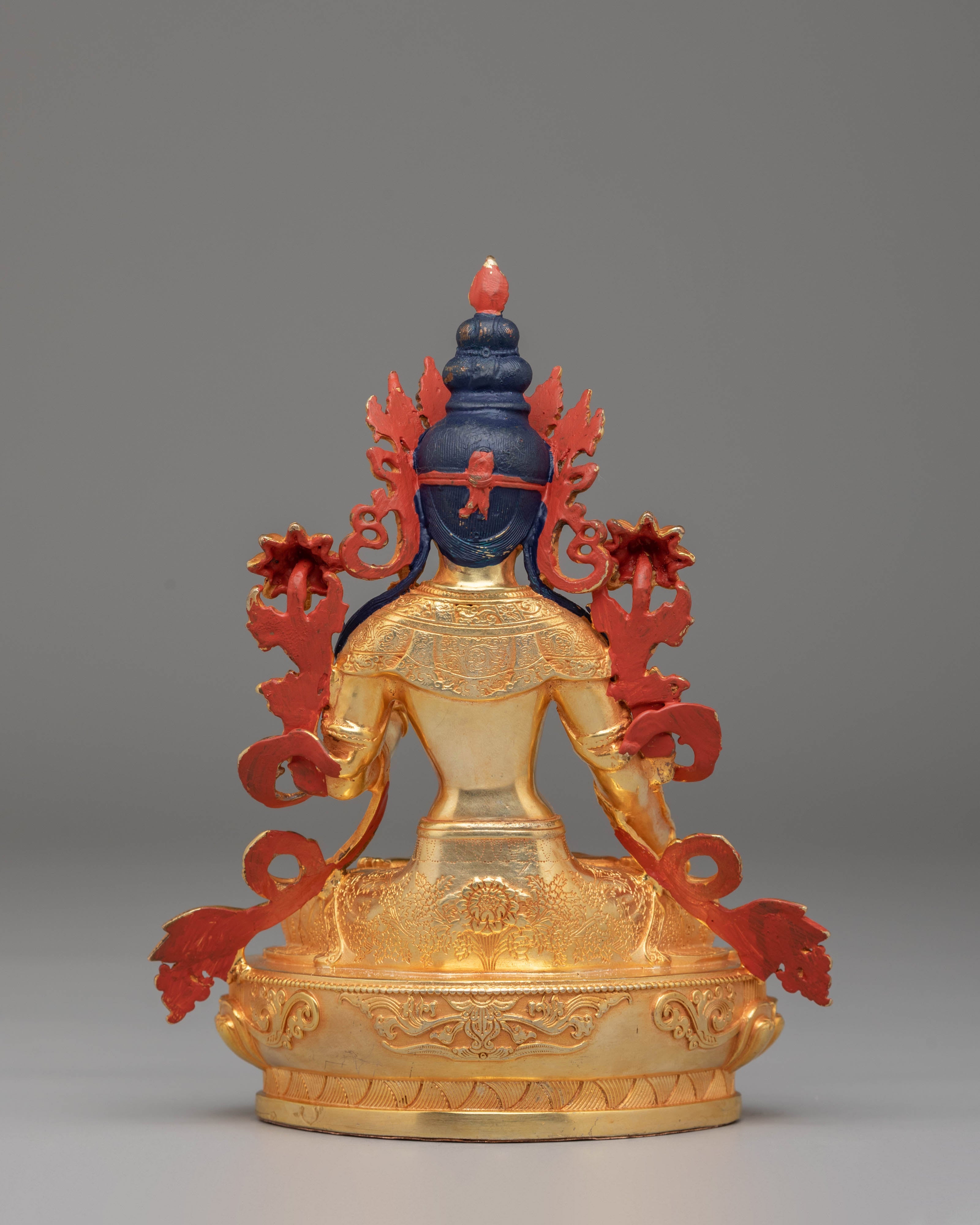 Green Tara Compassion Statue | Handcrafted Tibetan Deity Figurine