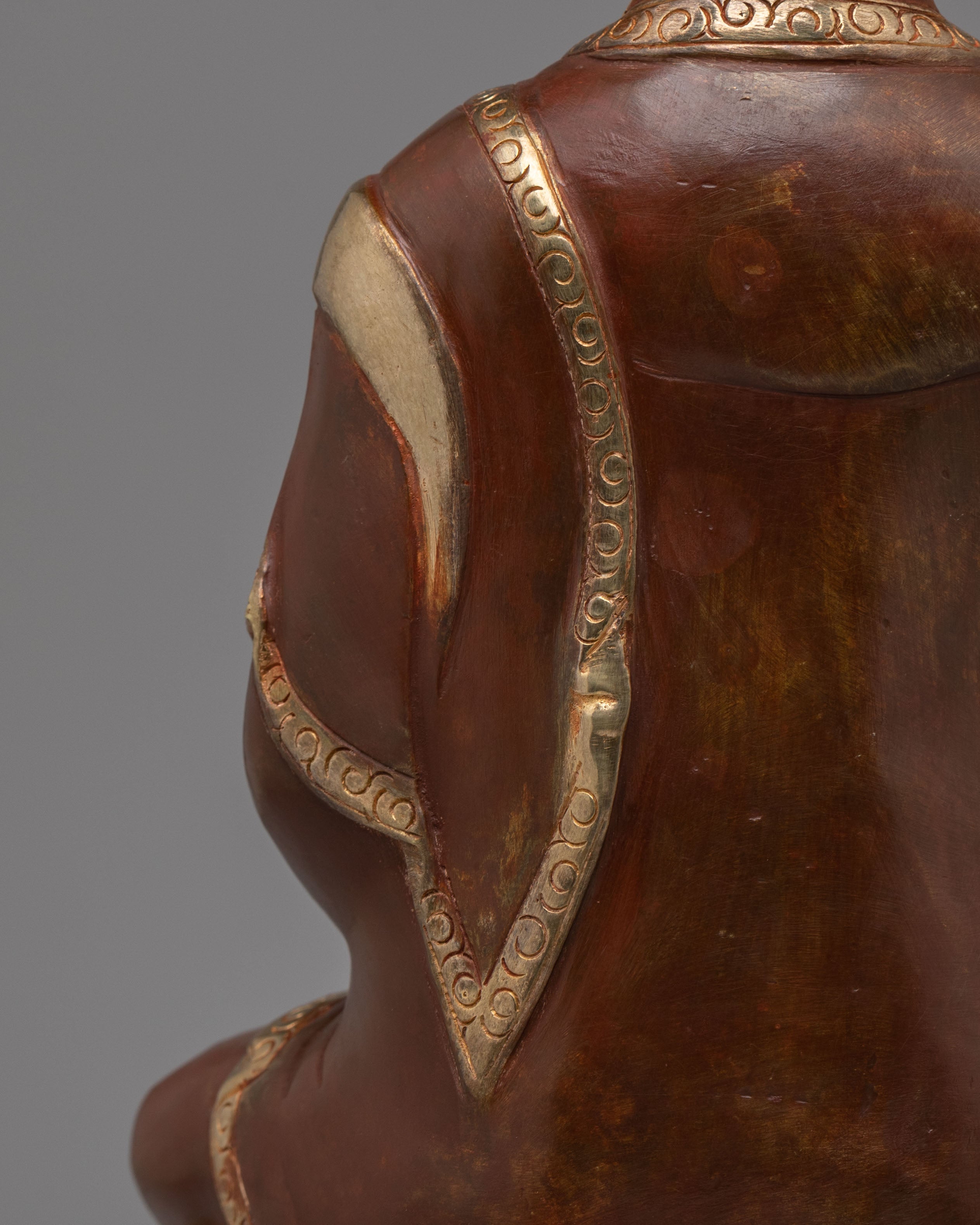 Shakyamuni Buddha Nepal Handmade Statue | Traditional Himalayan Artwork