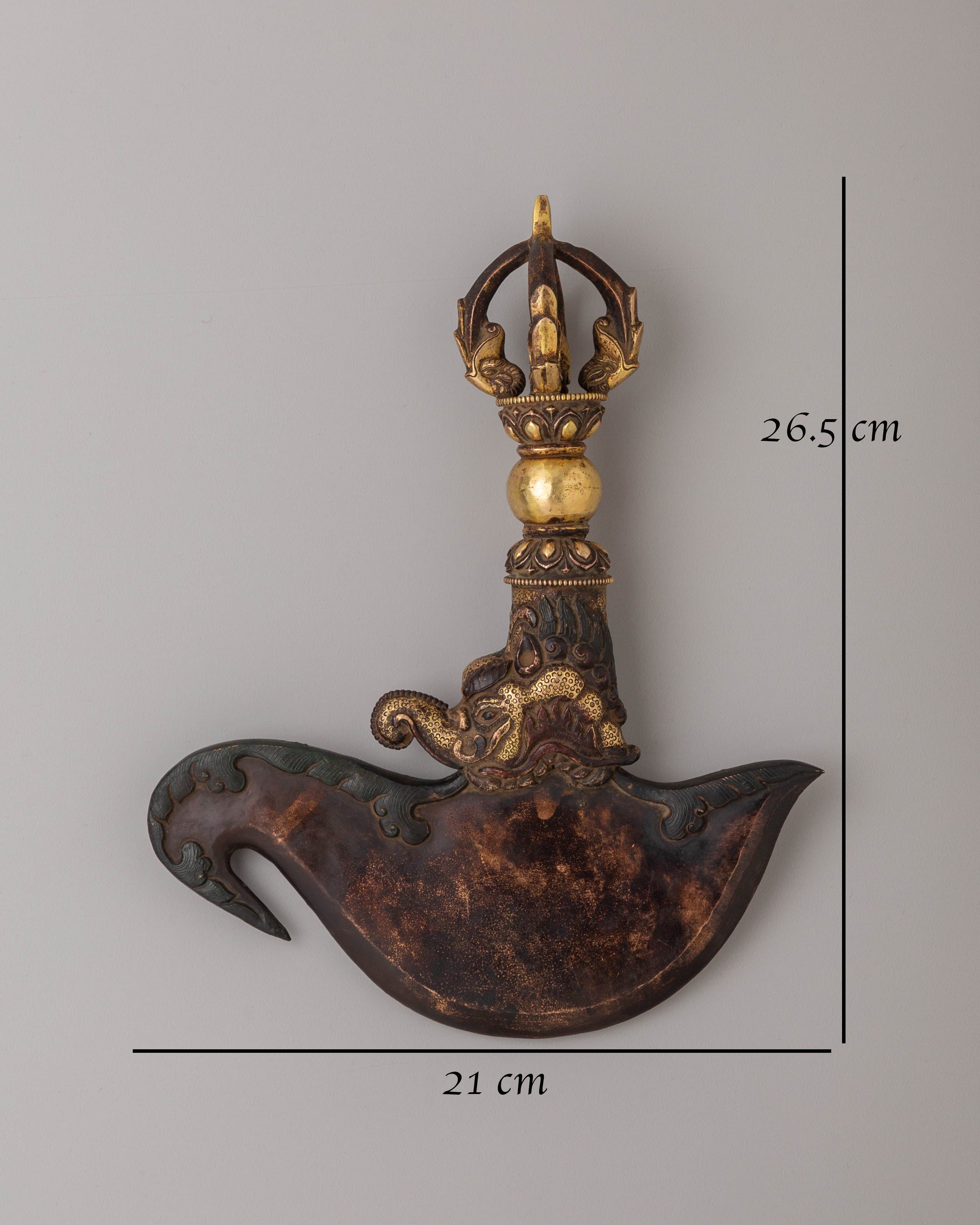 Tibetan Ritual Tool Kartika Knife | Sacred Tibetan Ritual Tools