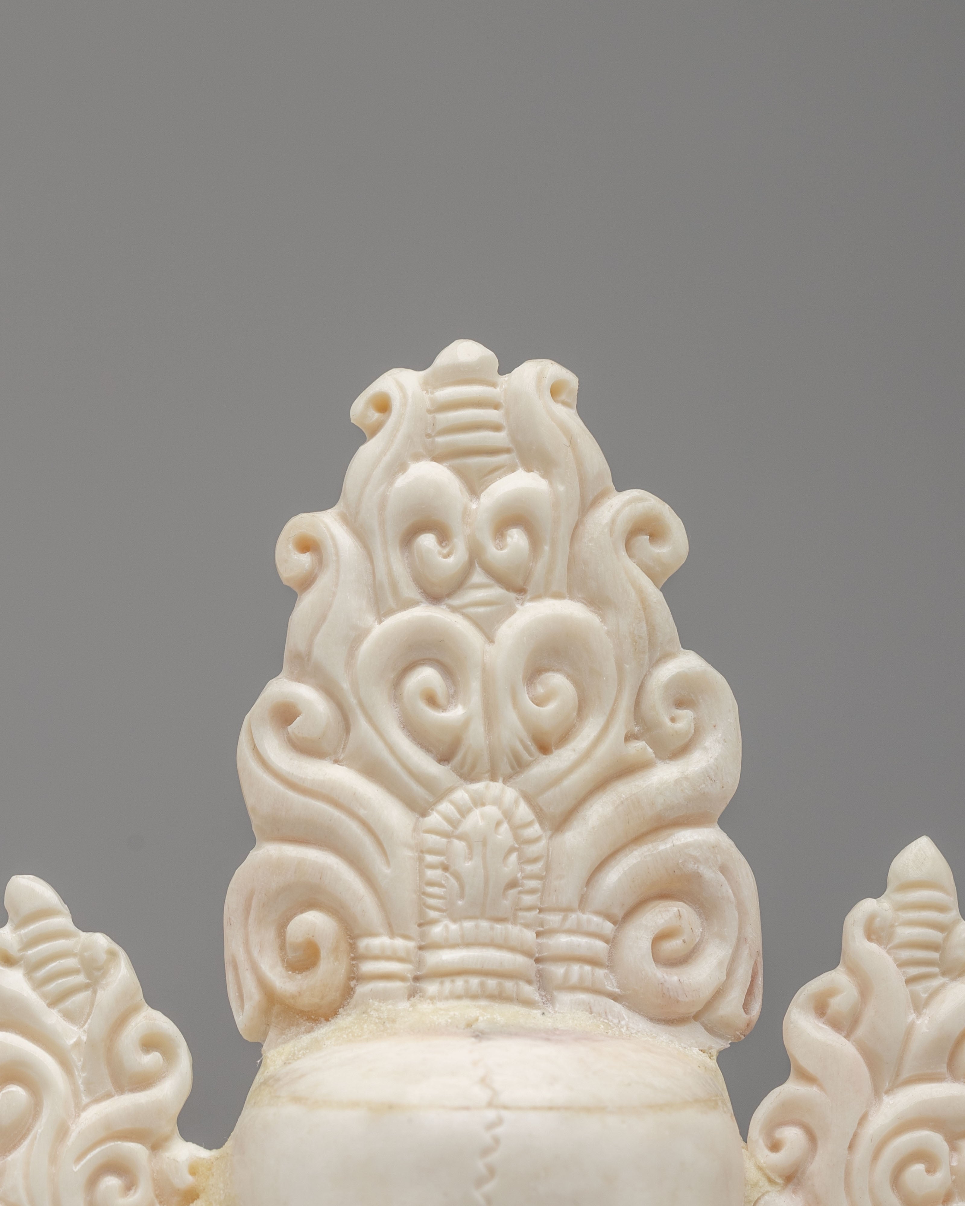 Himalayan Skull Head Set | Traditional Ritual Artifact