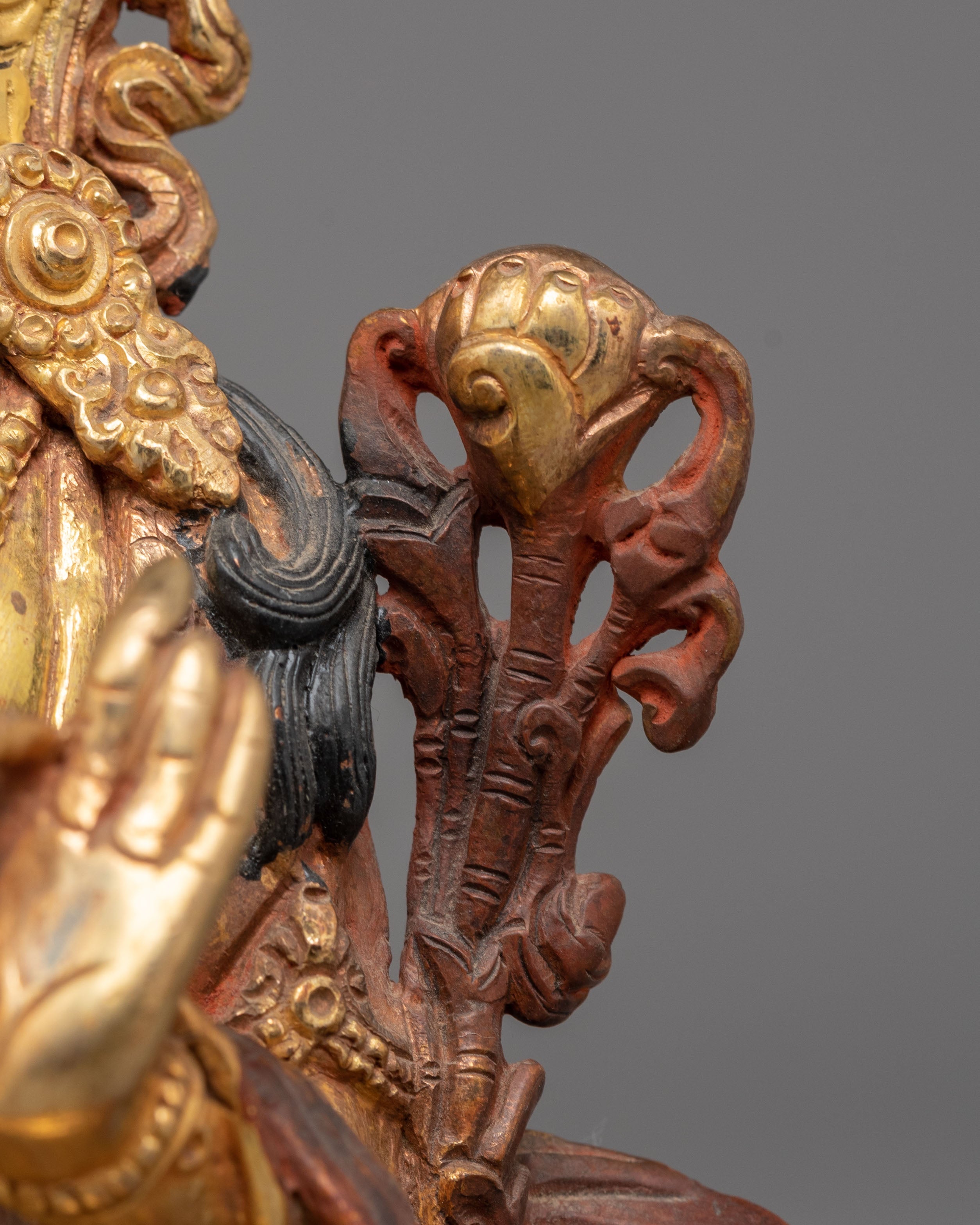 Oxidized Copper White Tara Statue | Buddhist Healing Tara