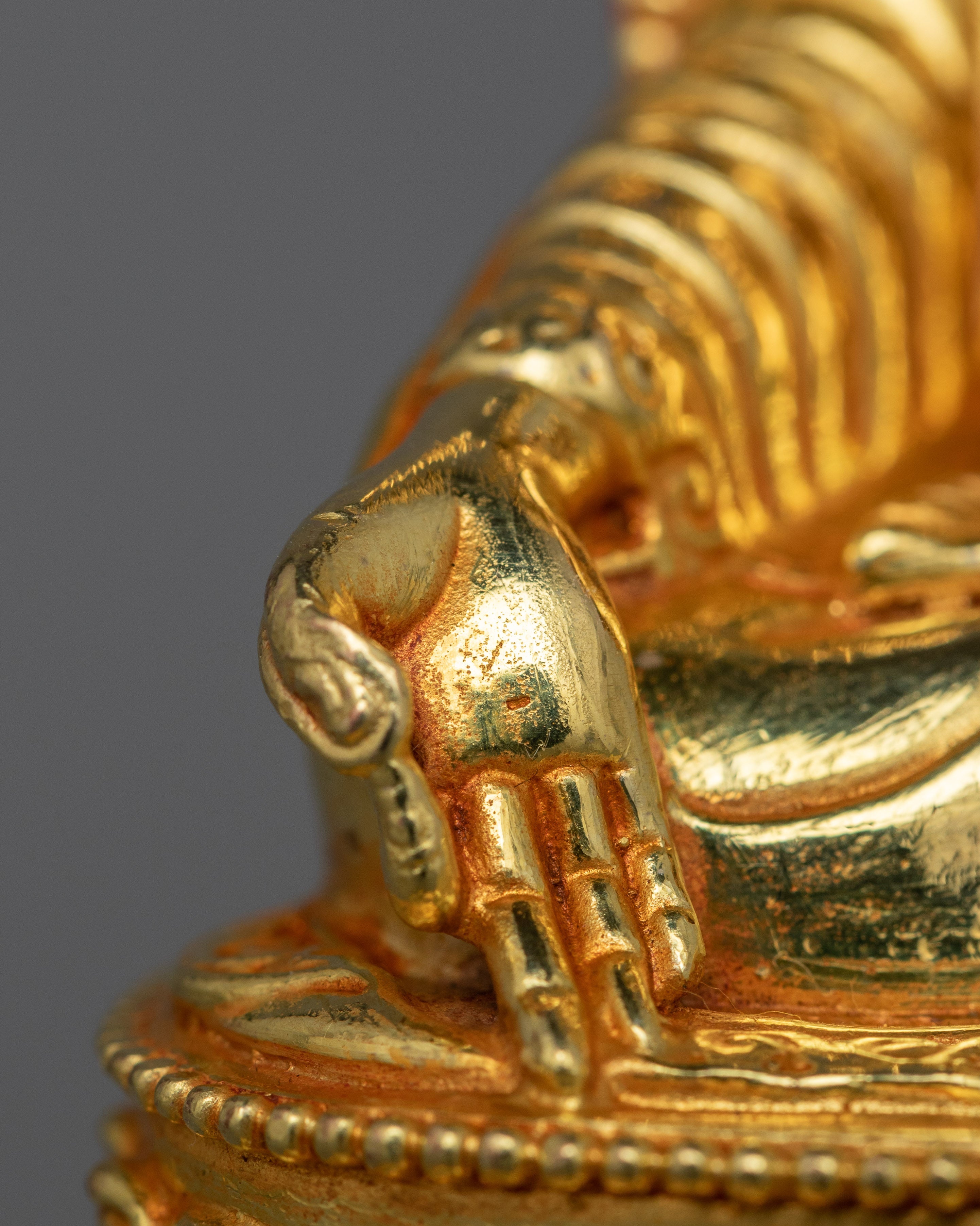 Tibetan Jigme Lingpa Sculpture | Tibetan Lama Jigme Lingpa for Spiritual Practice