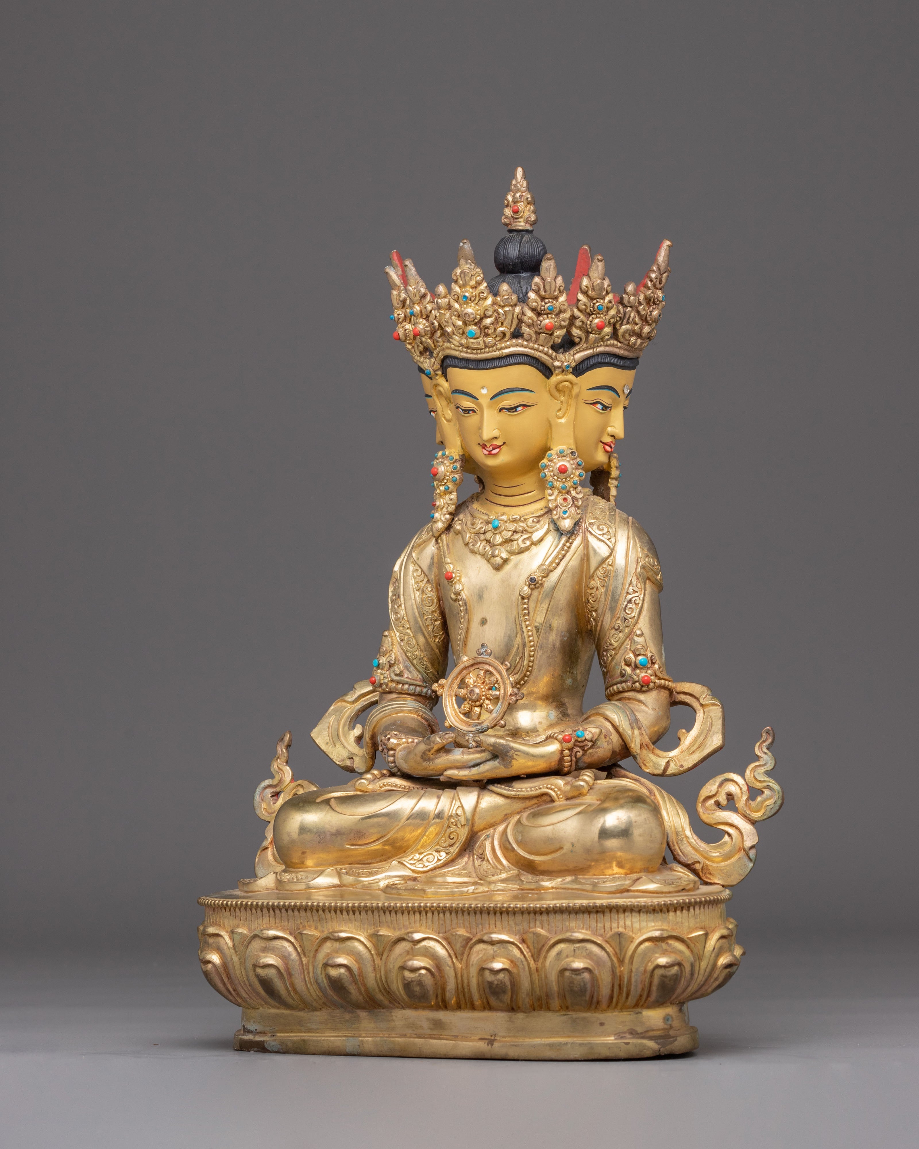 Vairochana Buddha Sculpture | Symbol of Enlightenment
