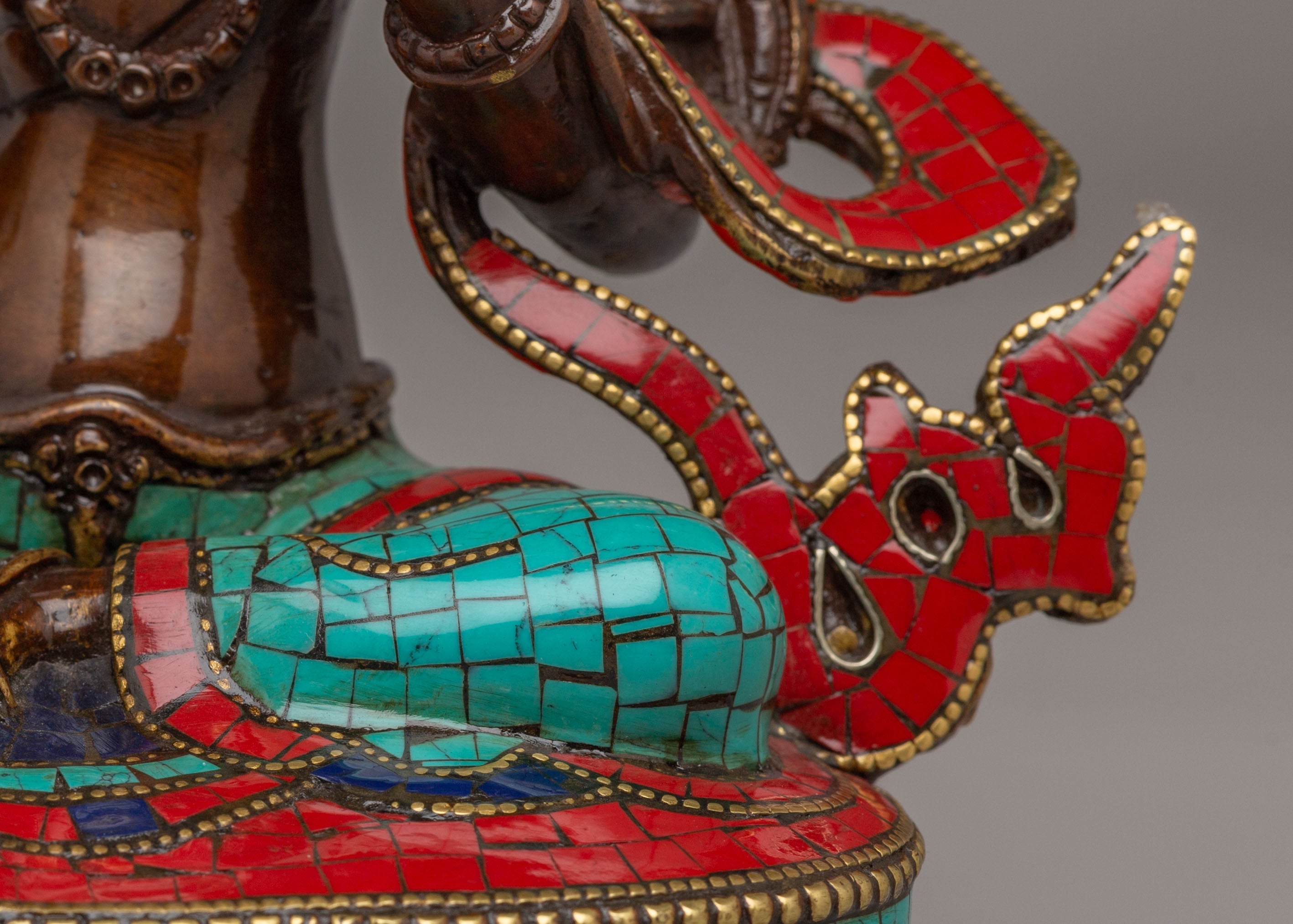 Handcrafted Green Tara Deity Figurine | Spiritual Artwork