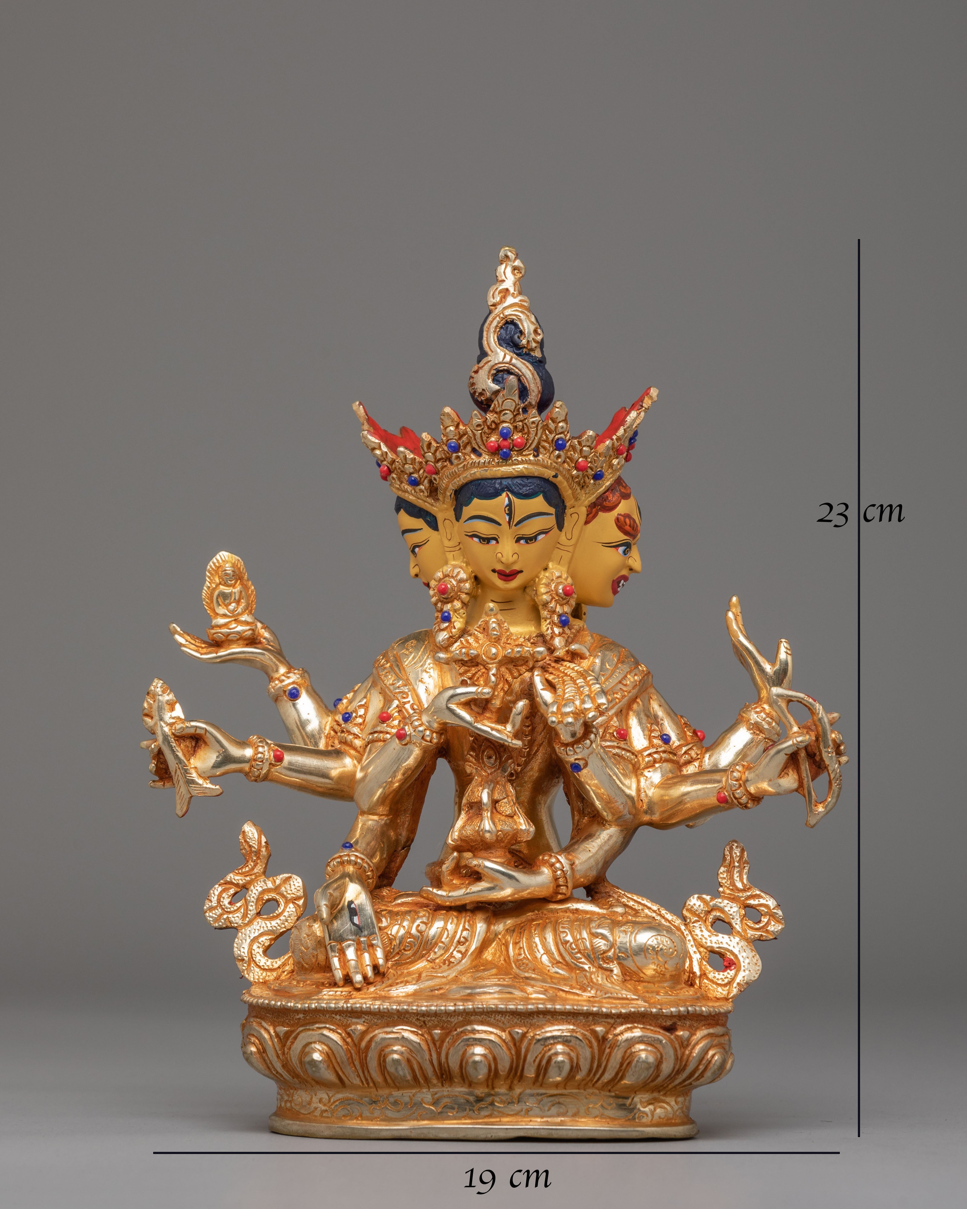 Himalayan Namgyalma Figurine | Handmade Statue for Meditation Rituals