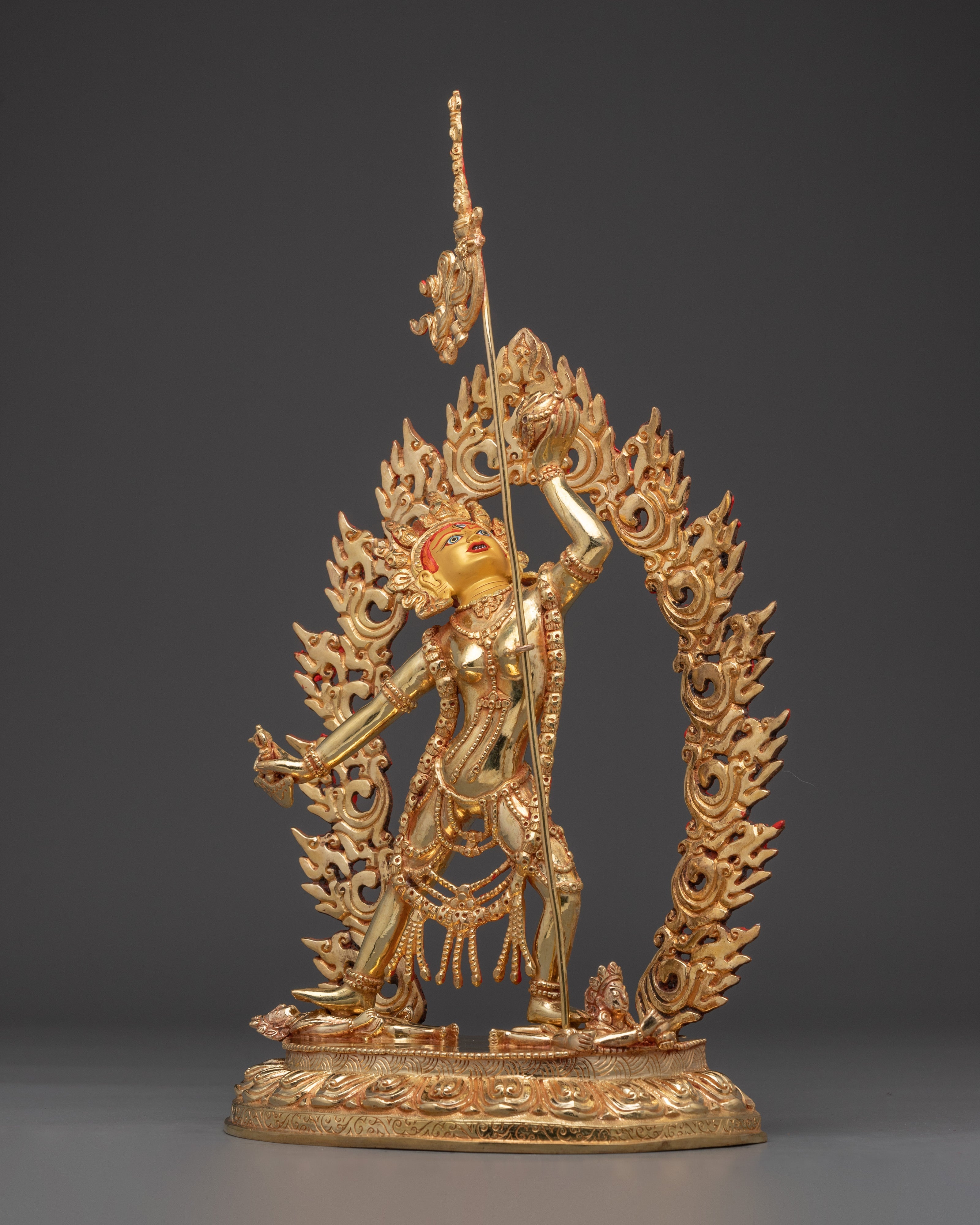 Golden Vajrayogini Sculpture | Queen of Dakini