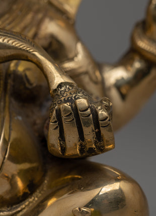 Elegant Ganpati Sculpture for Spiritual Decor and Blessings | Meditation Altar Ganpati Sculpture