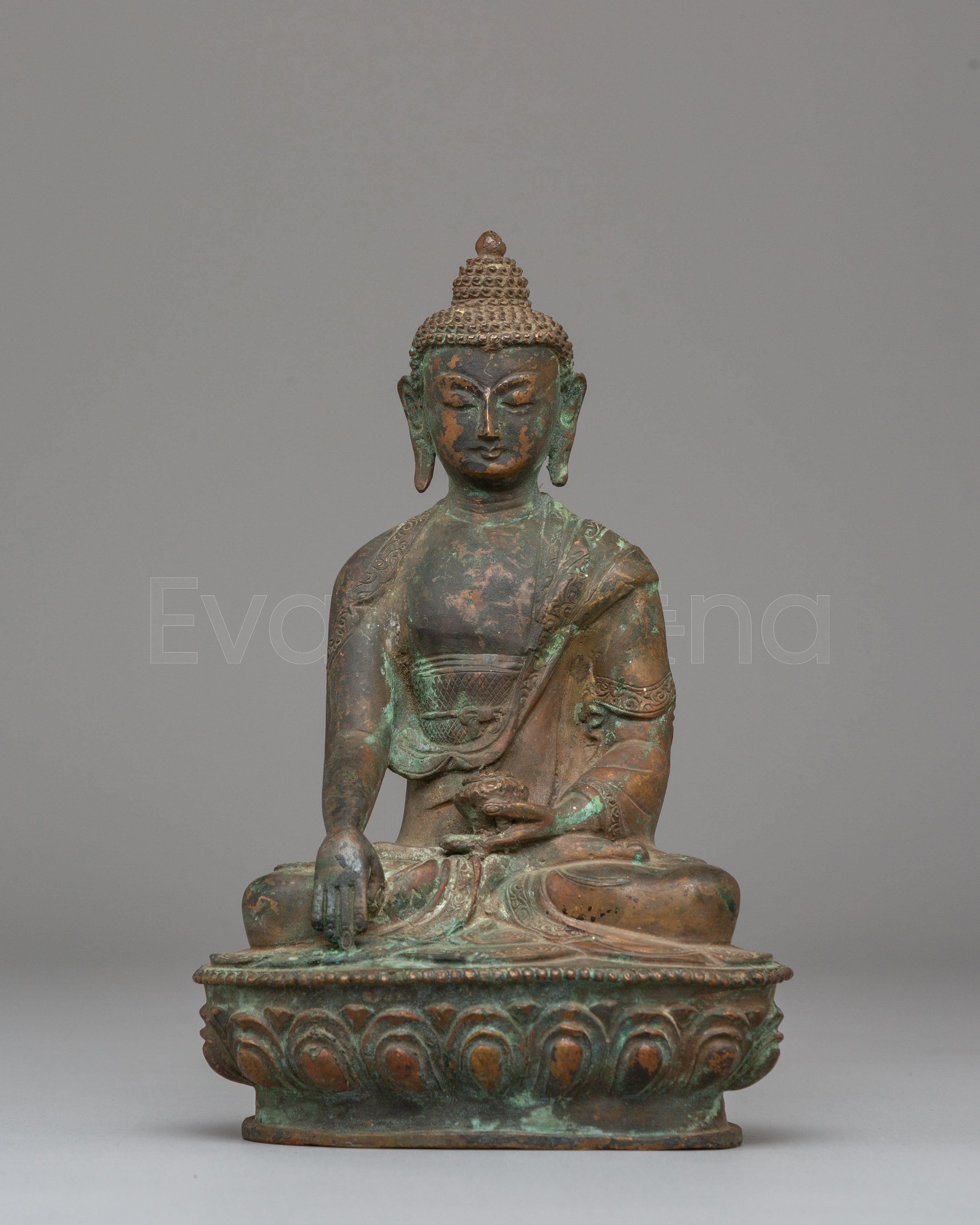 Peaceful Shakyamuni Buddha Sculpture | Ideal for Rituals