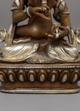 Handcrafted Tibetan Vajrasattva Consort Statue | Spiritual Purification Deity