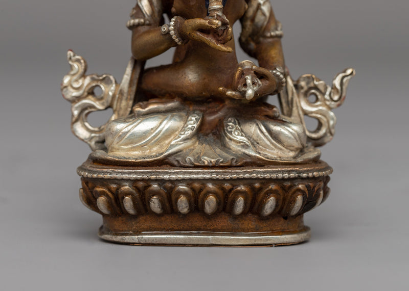 Handcrafted Tibetan Vajrasattva Consort Statue | Spiritual Purification Deity