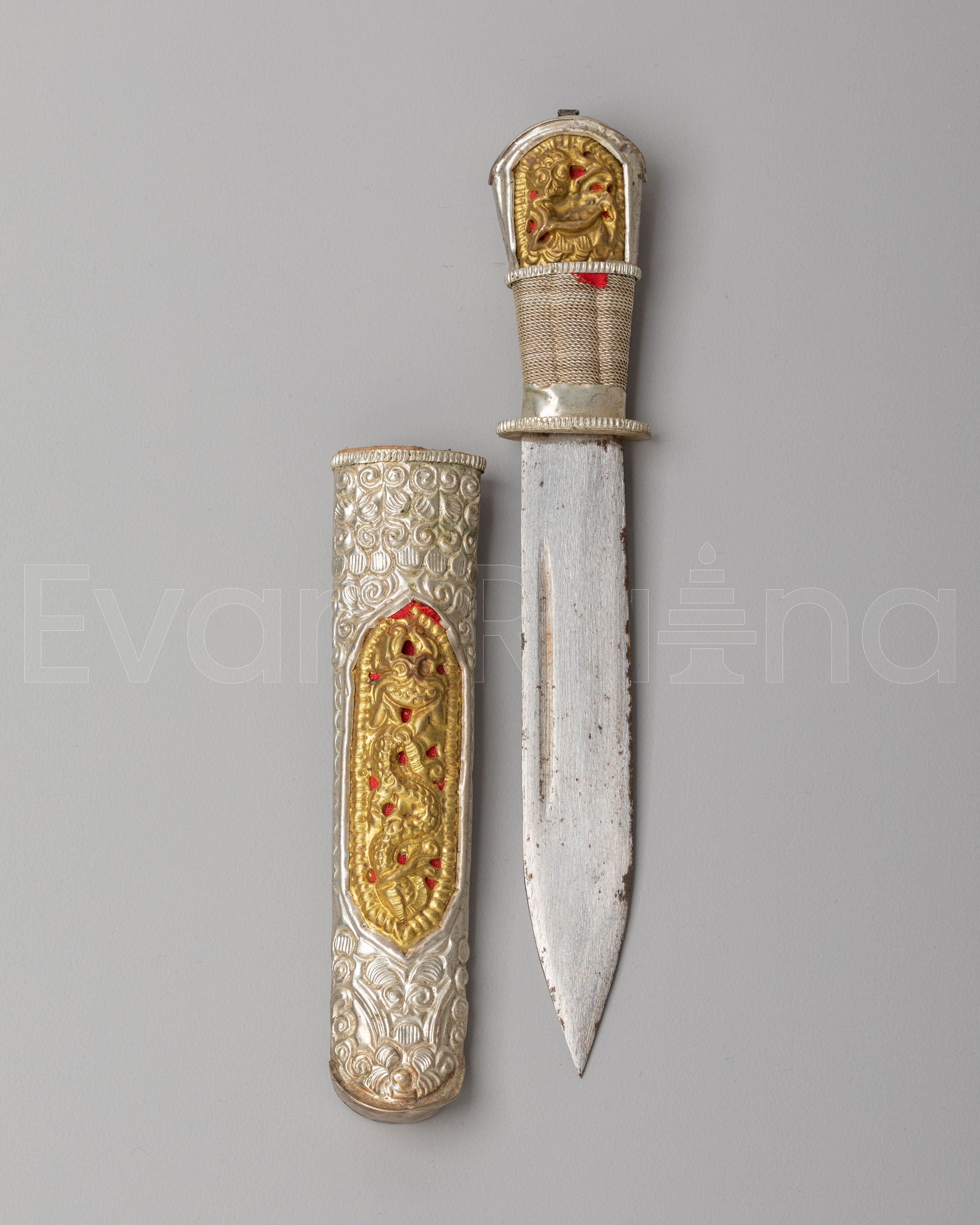 Buddhist Ceremonial Ritual Knife 