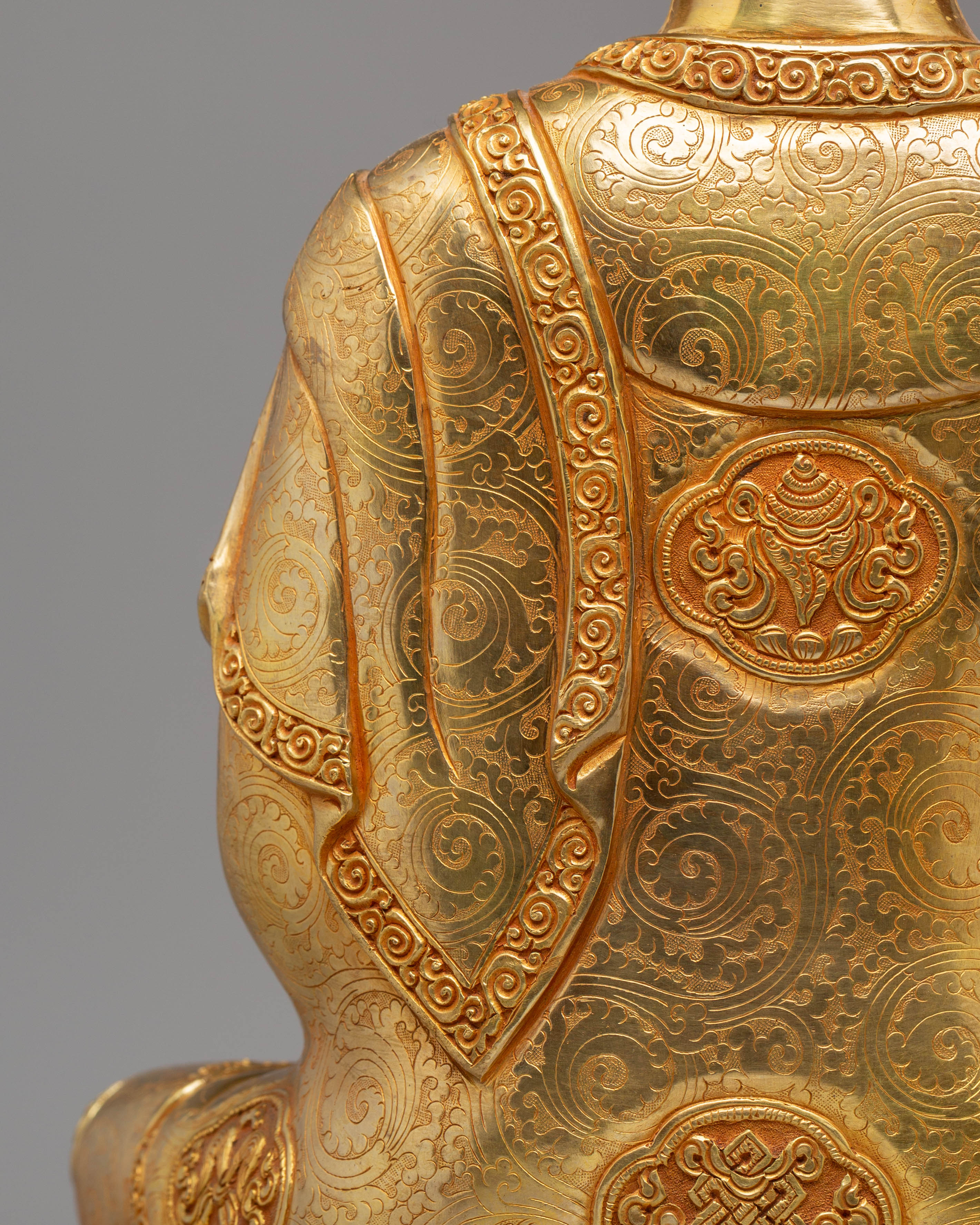 Tibetan Medicine Buddha Statue | Handmade Artwork