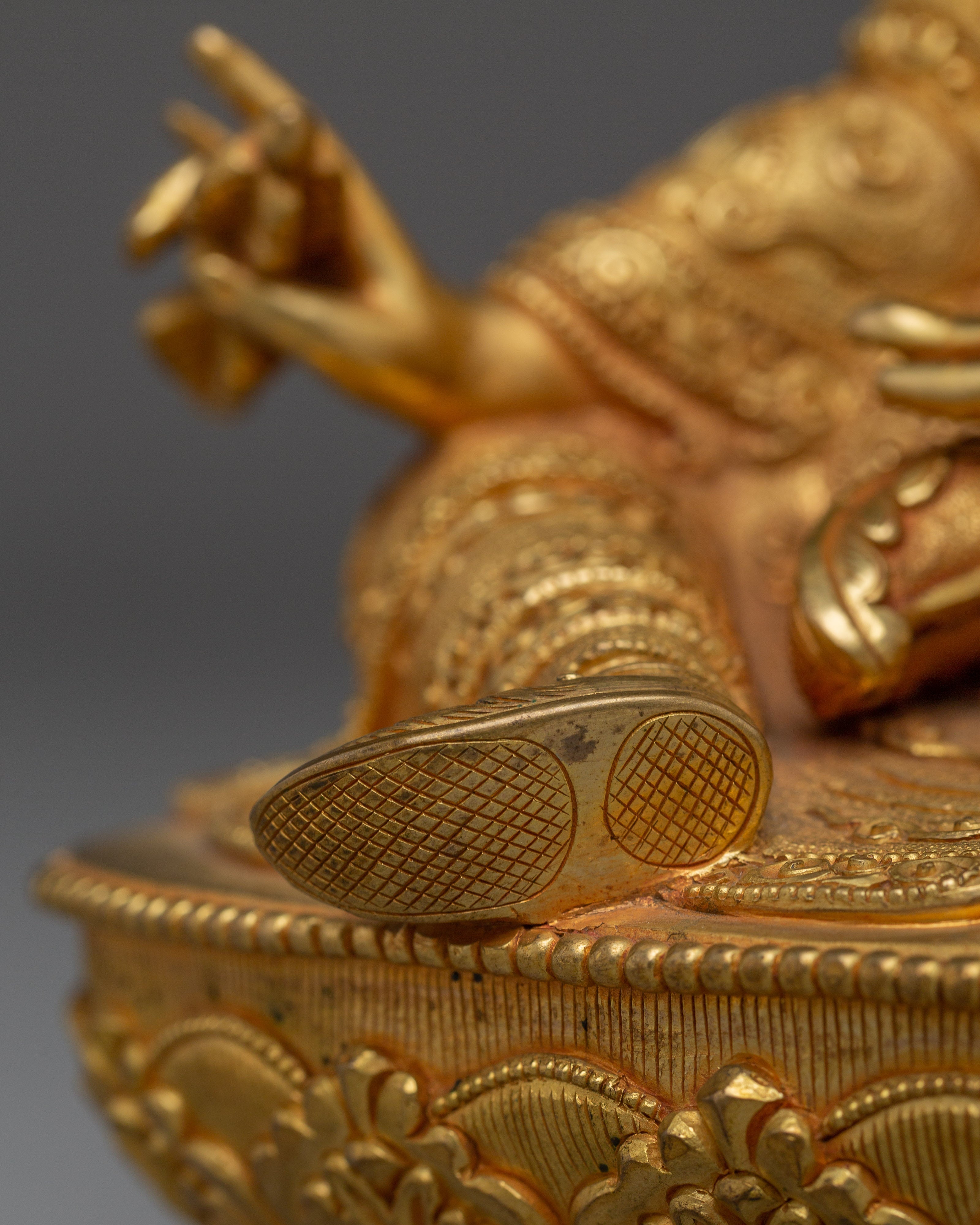 Tantric Buddhism Icon Guru Rinpoche | Handmade Nepal Art