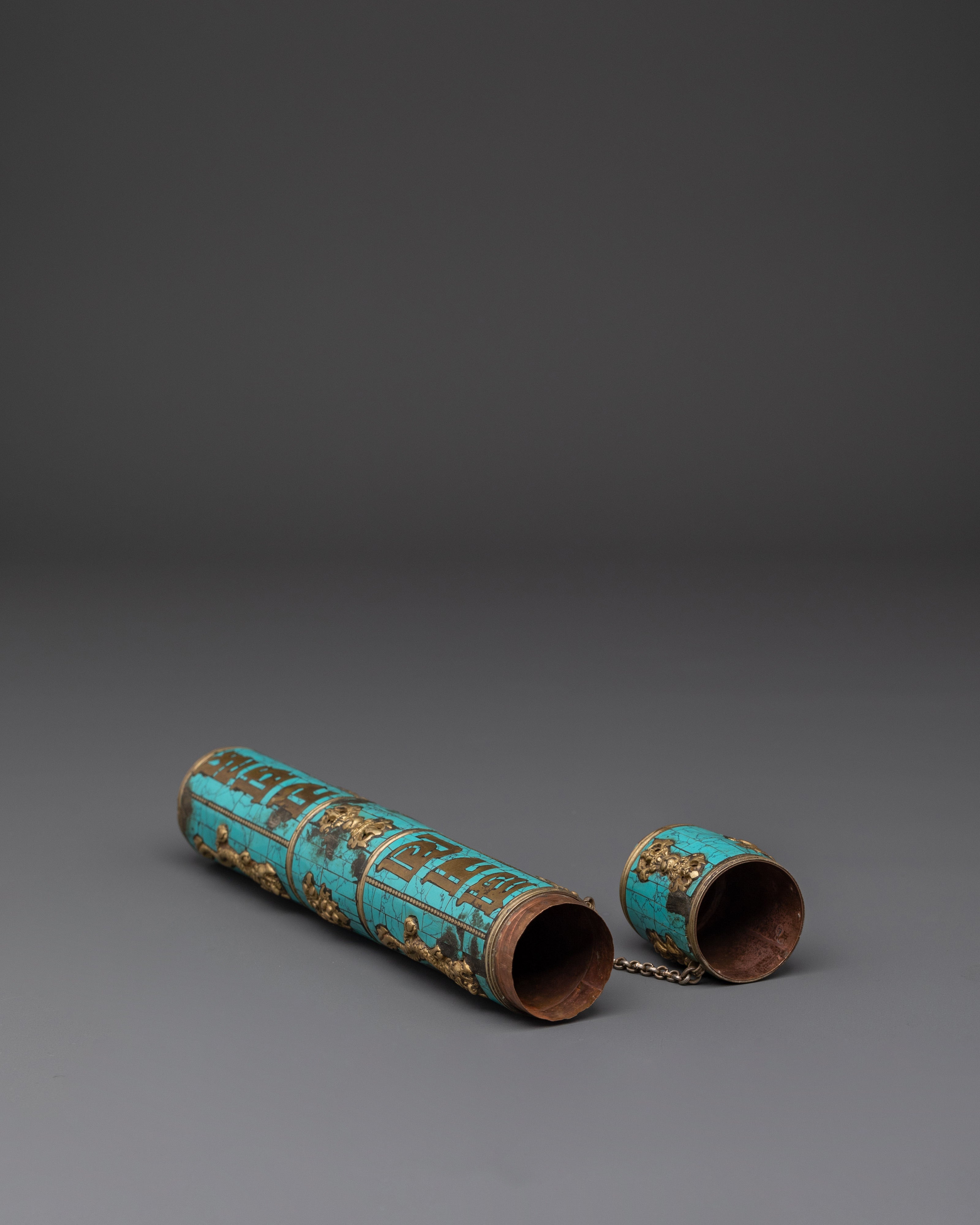 Tibetan Brass Incense Burner | Meditation Space Decor