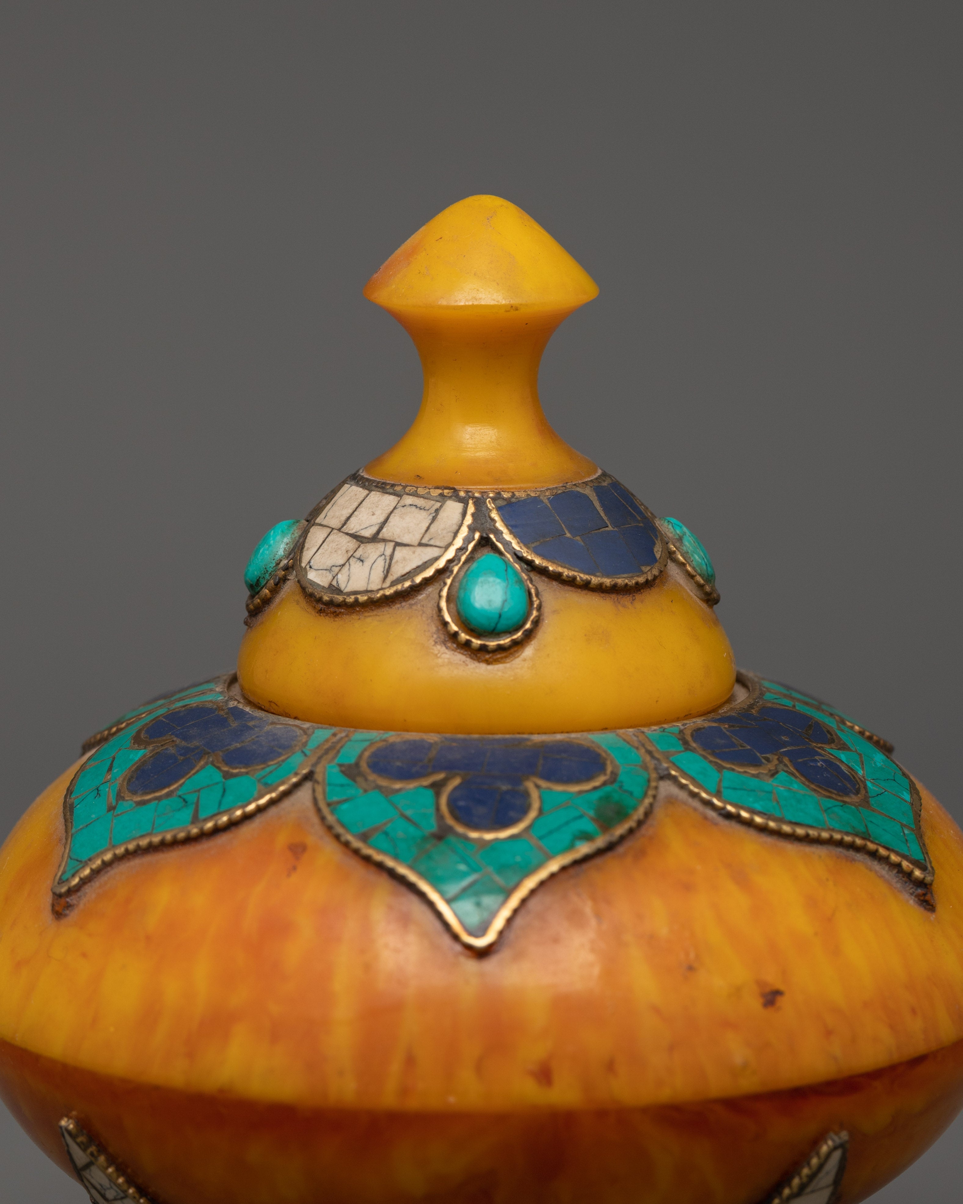 Ritual Offering Rice pot | Altar Decoration Sacred Offering Pot