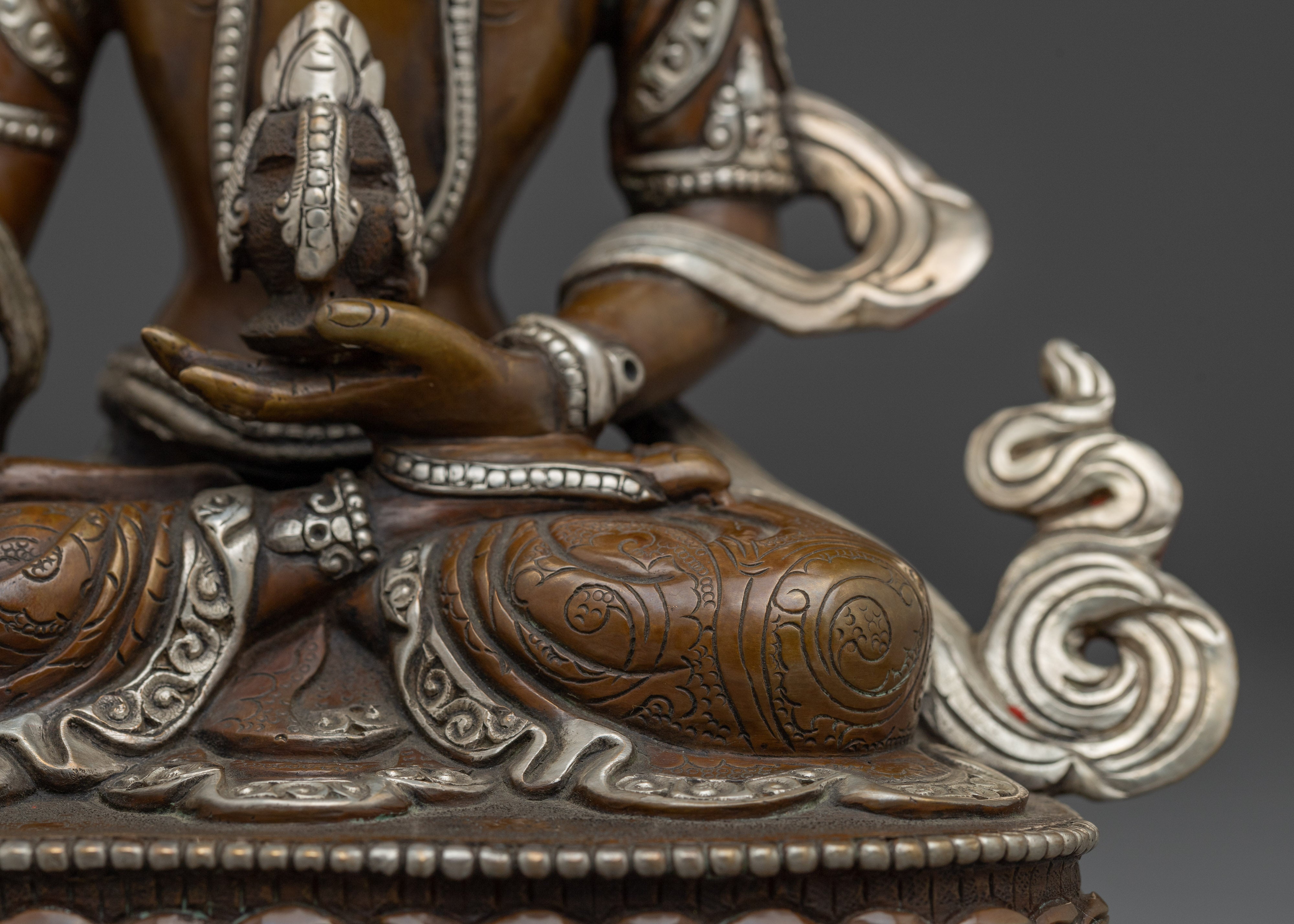 Sacred Amitayus Sculpture | Buddha of Long Life for Altar and Meditation Space