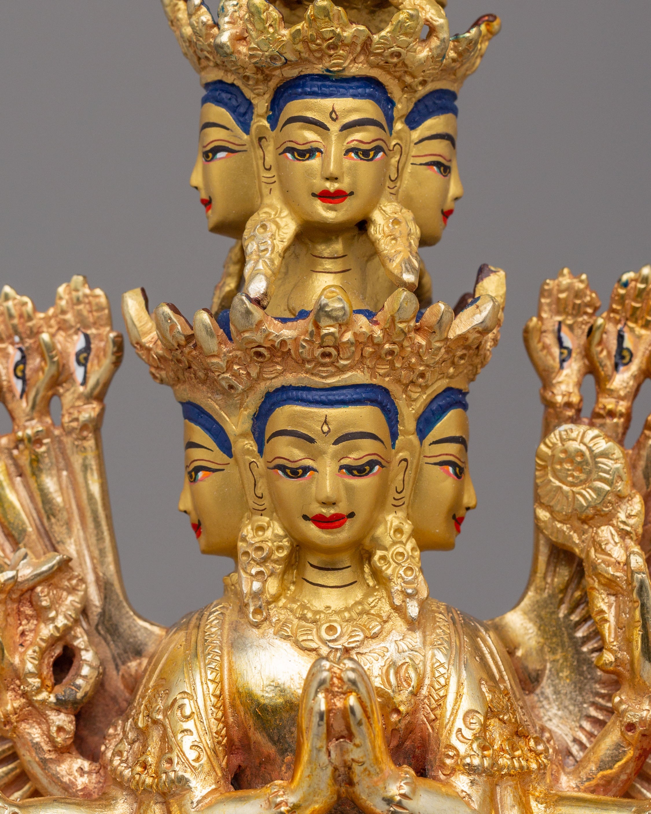 1000 Armed Chenrezig Deity Statue | Avalokiteshvara Buddhist Deity