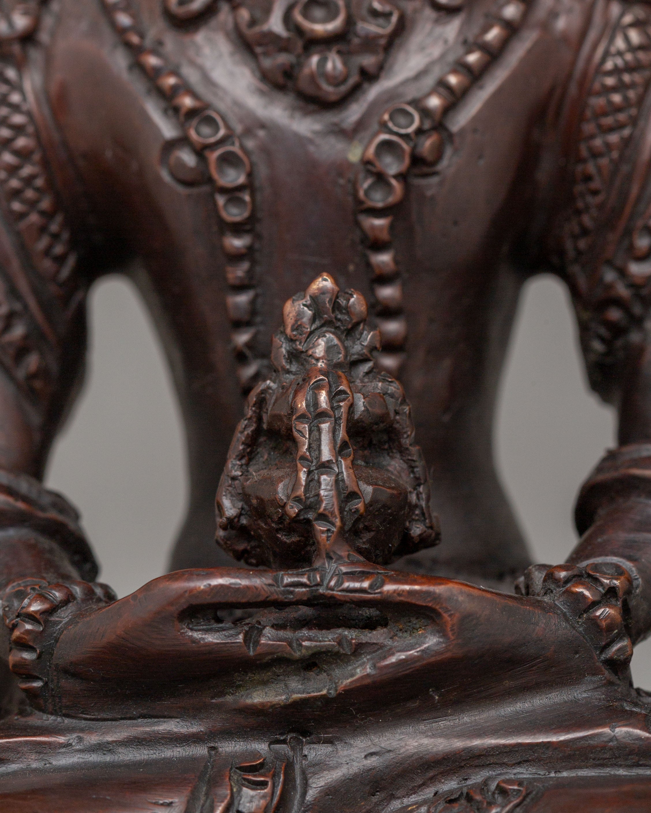 Tibetan Amitayus Deity Statue | Buddha of Infinite Life
