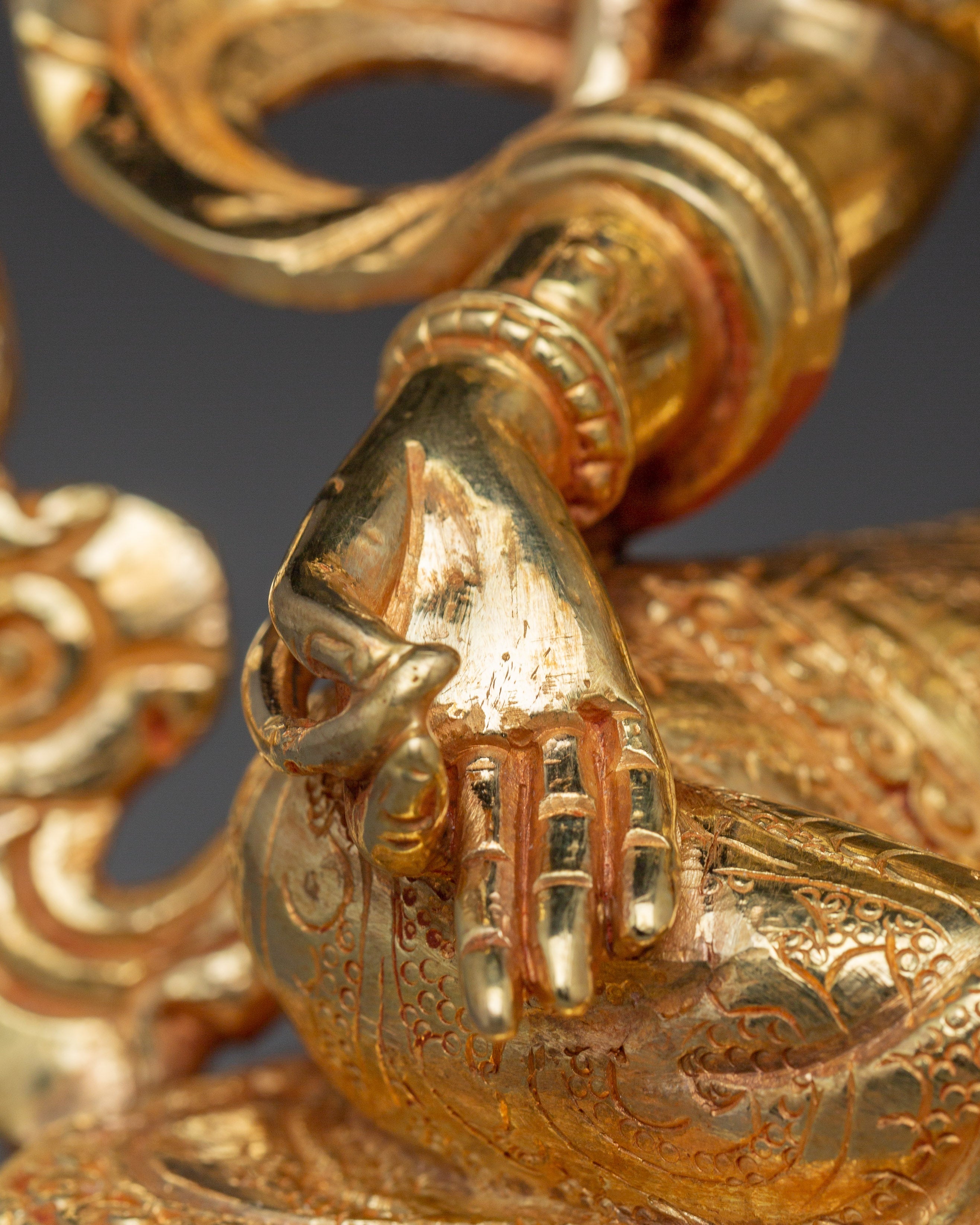 Tibetan Compassionate Deity Shyama Tara Statue | Green Tara - Mother of All Buddhas