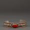 Spiritual Bracelet with Red Turquoise 