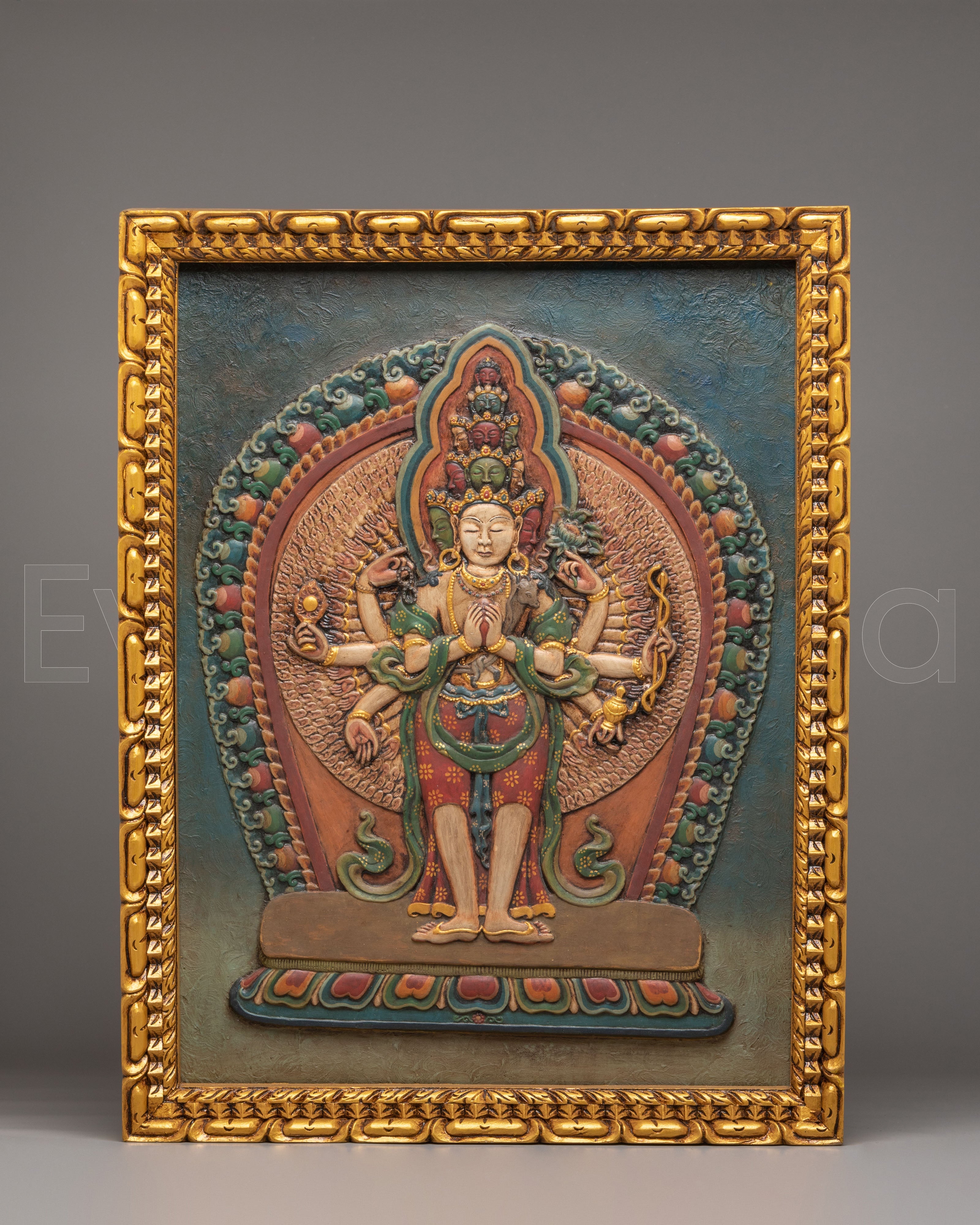 1000-armed Chenrezig Wall Hanging 