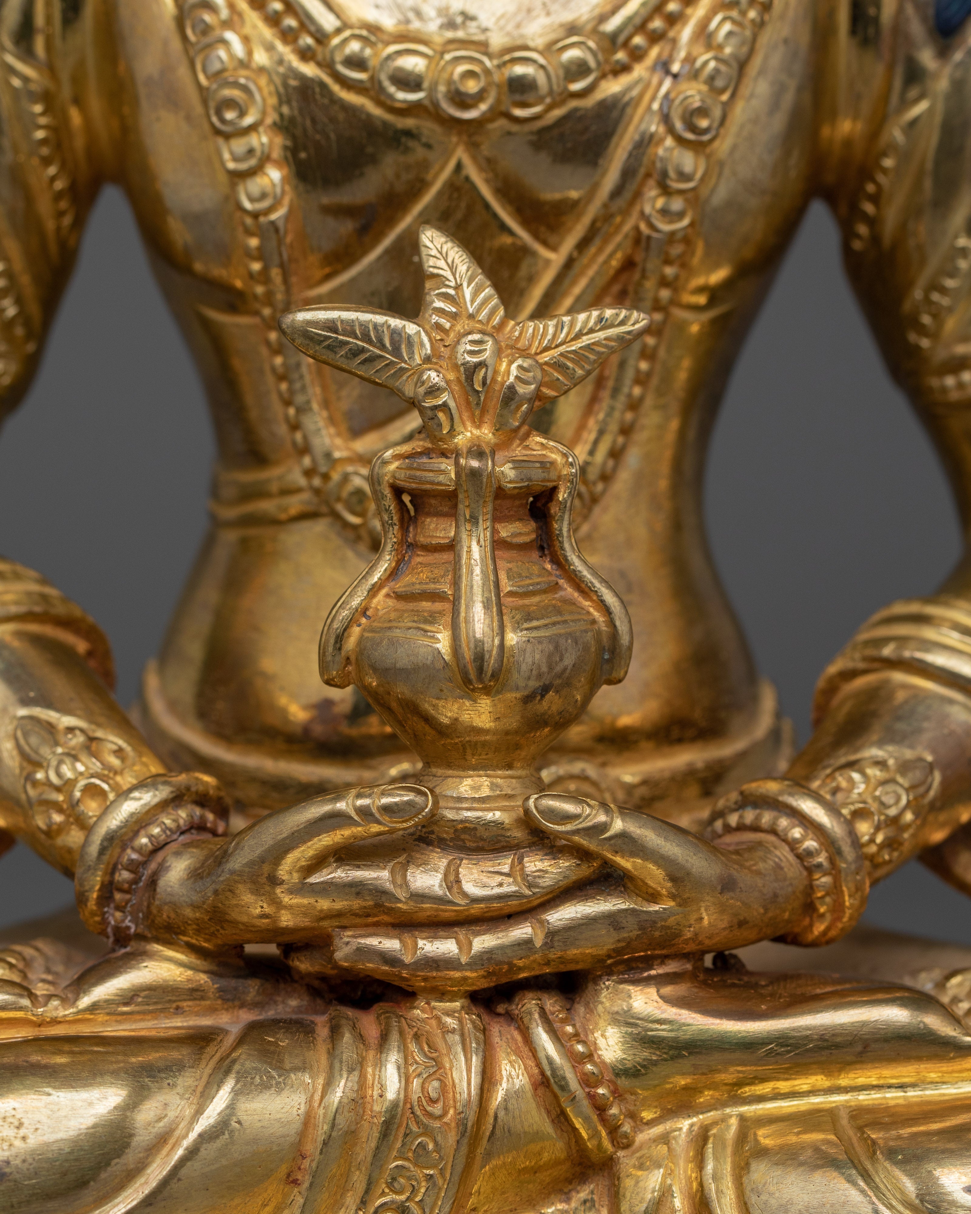 Longevity Deity Statue of Amitayus | Buddha of Boundless Life