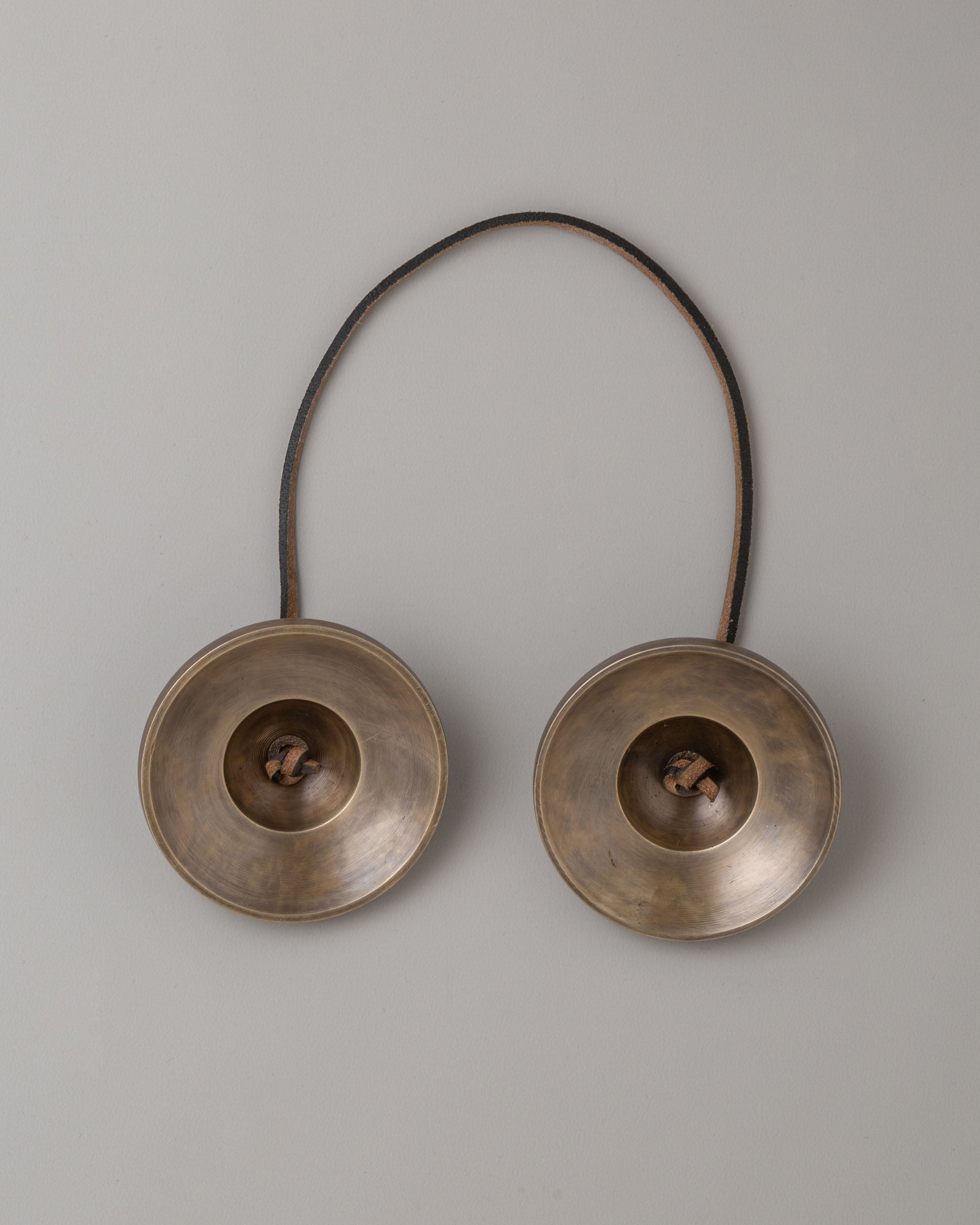 Tibetan Ritual Tingsha | Handcrafted Bronze Cymbals