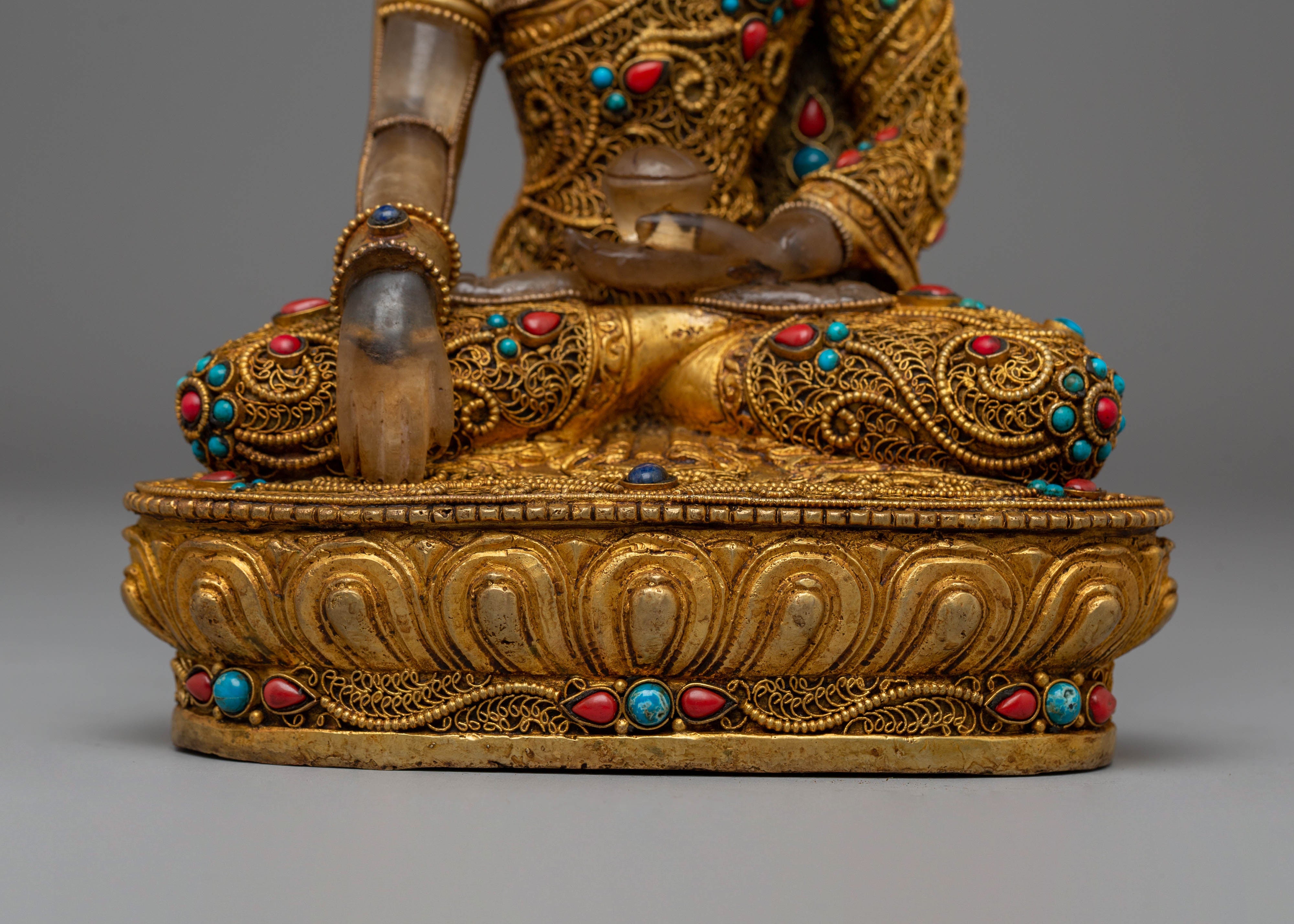 Handmade Shakyamuni Buddha Sacred Altar Statue | Himalayan Buddhist Art