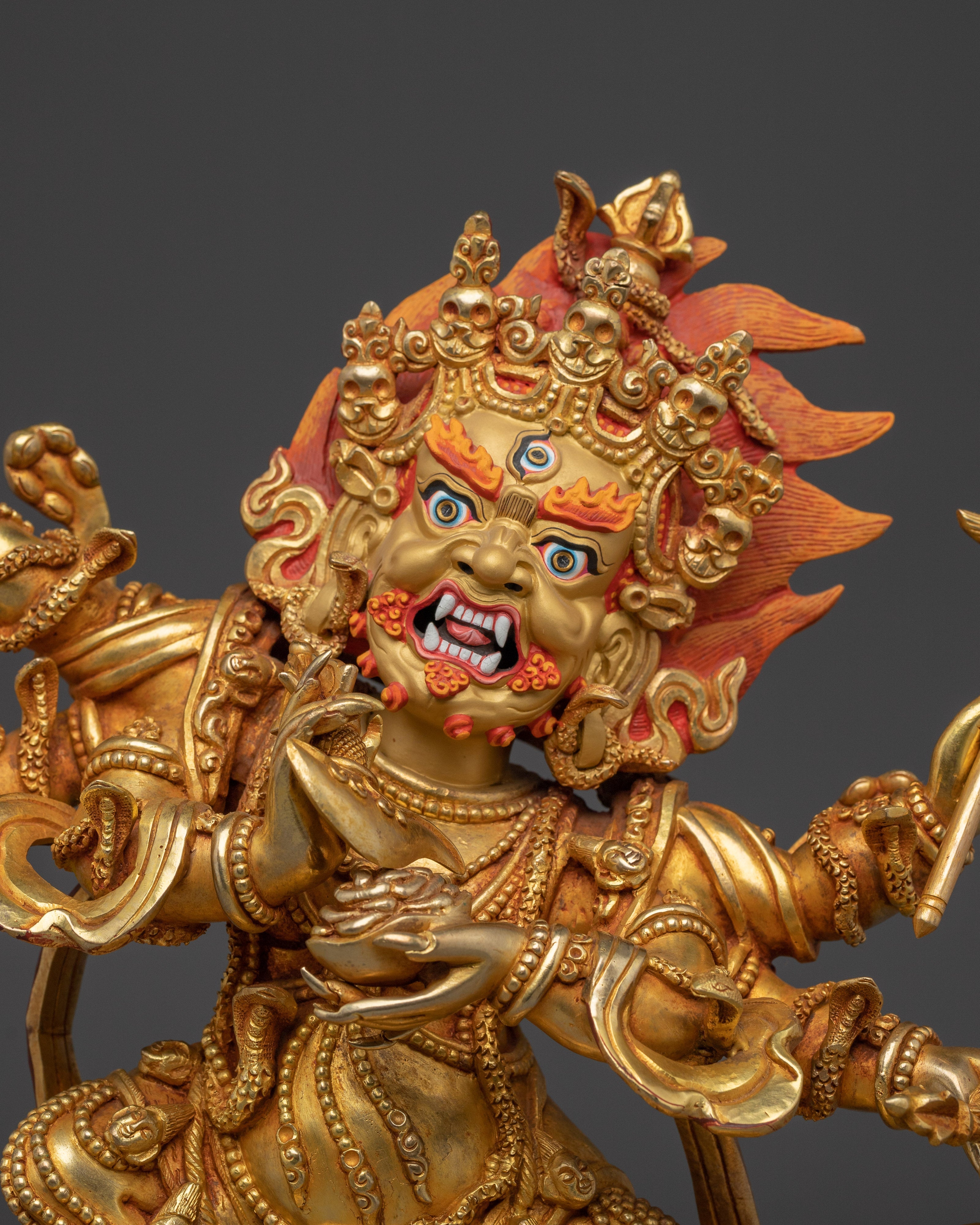 Powerful Protector 6 Armed Mahakala | Wrathful Guardian of Enlightenment