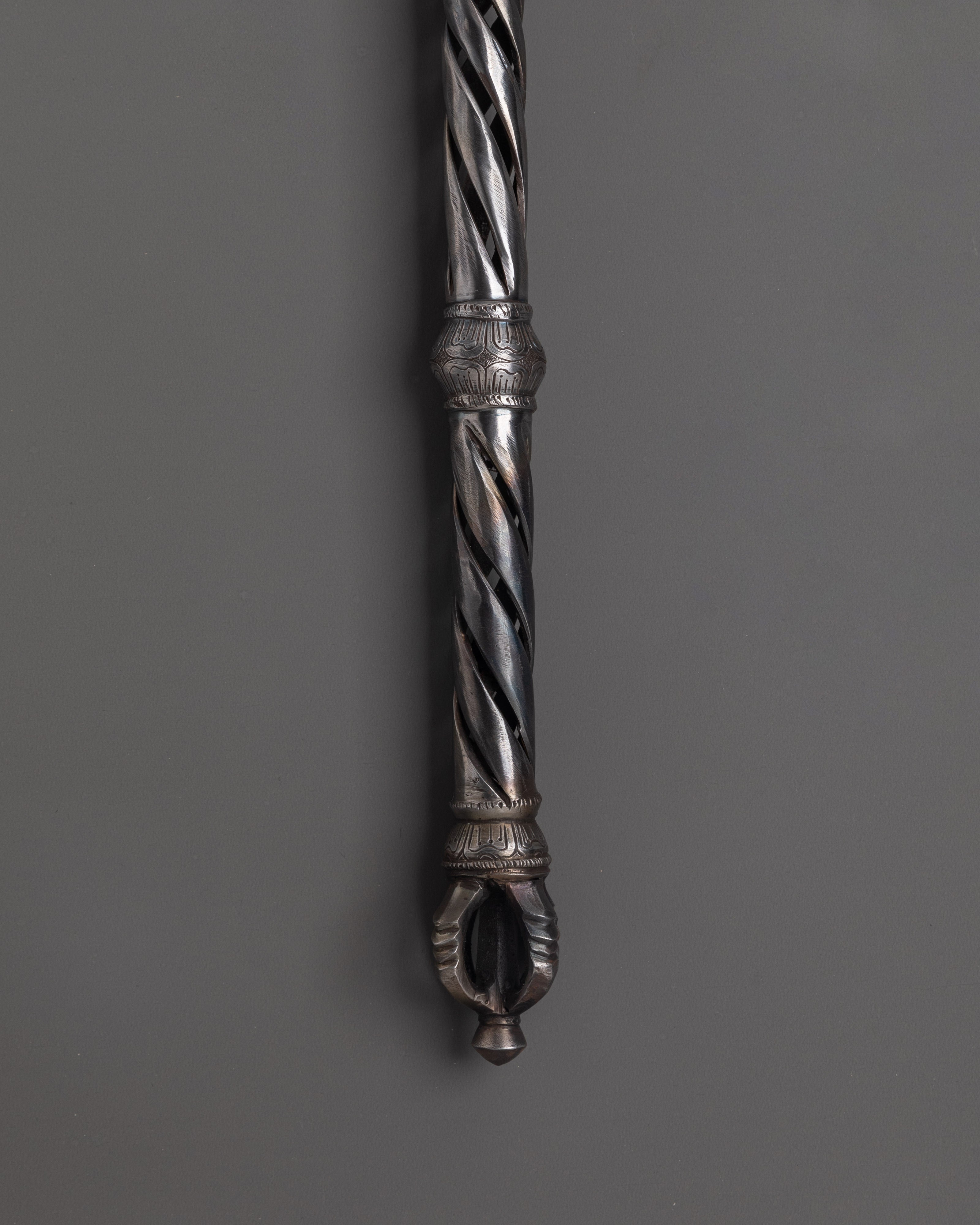 Handcrafted Buddhist Hammer for Rituals | Handcrafted Iron